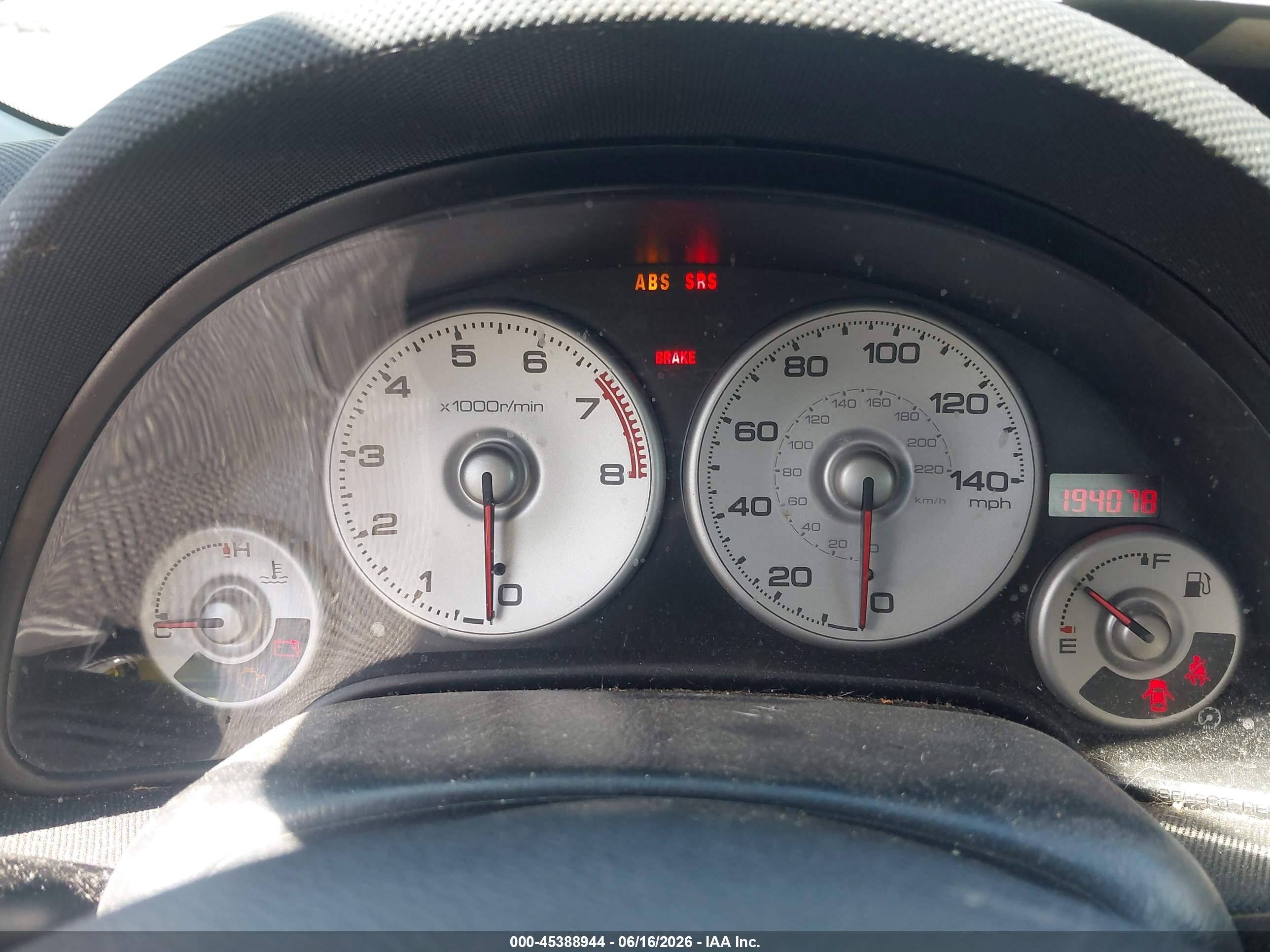2003 Acura Rsx Black vin: JH4DC53843C017280