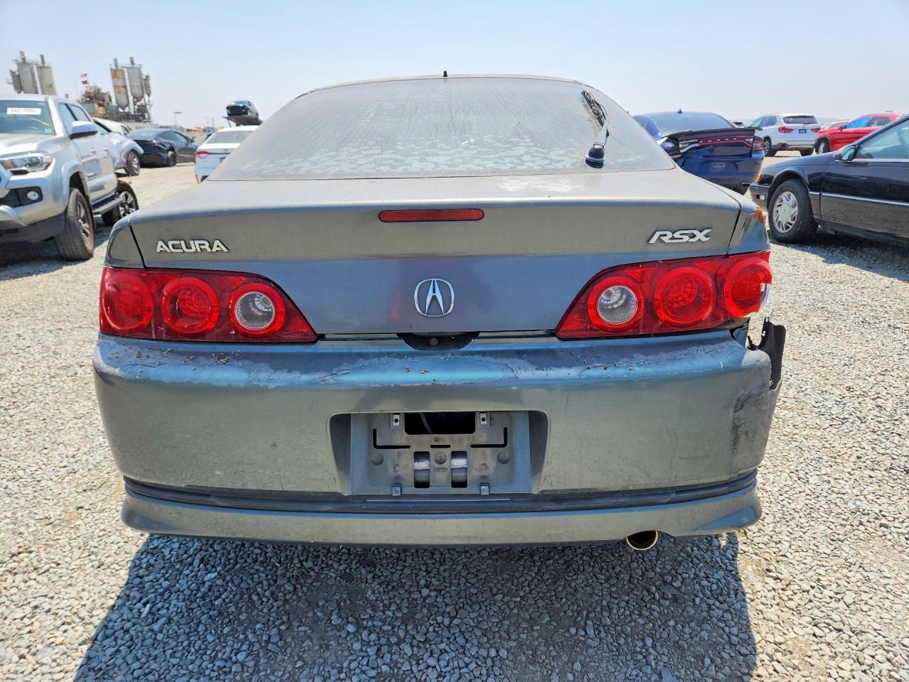 2006 Acura Rsx Gray vin: JH4DC53846S001445