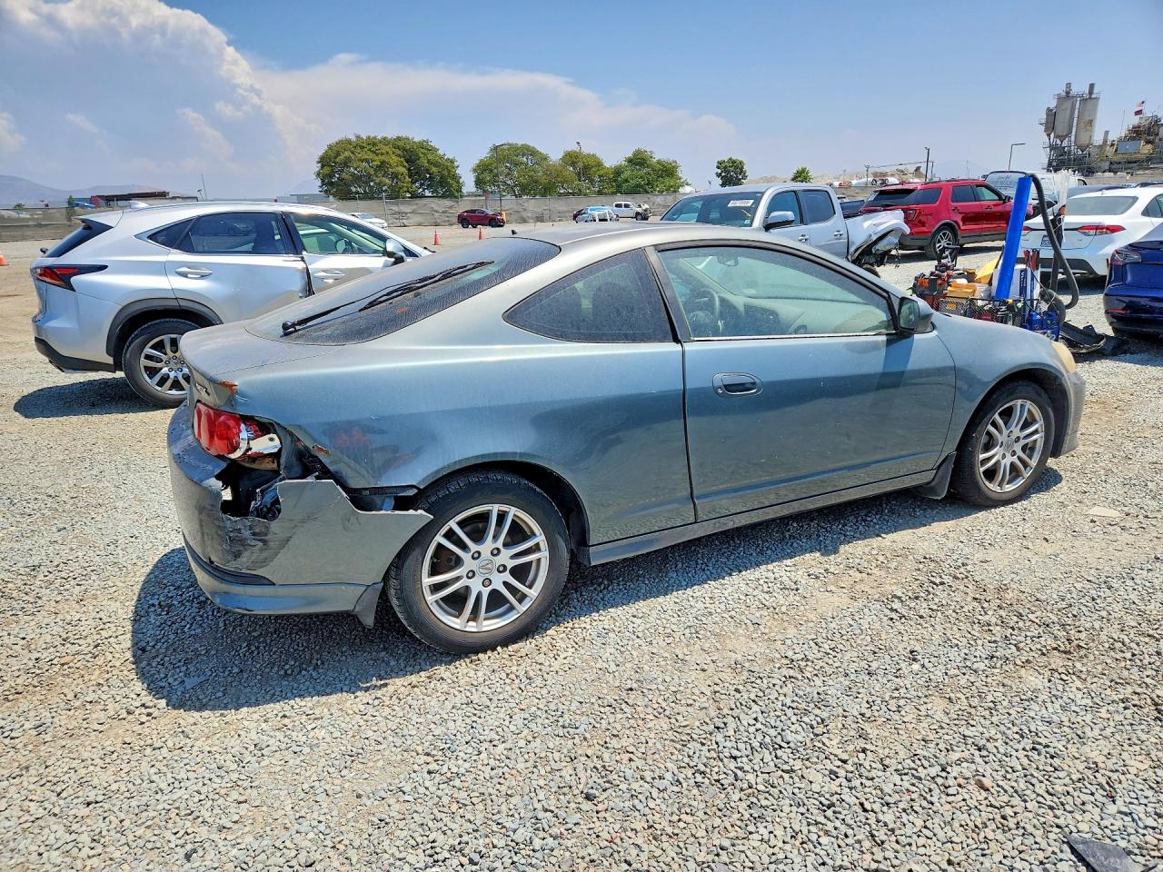 2006 Acura Rsx Gray vin: JH4DC53846S001445