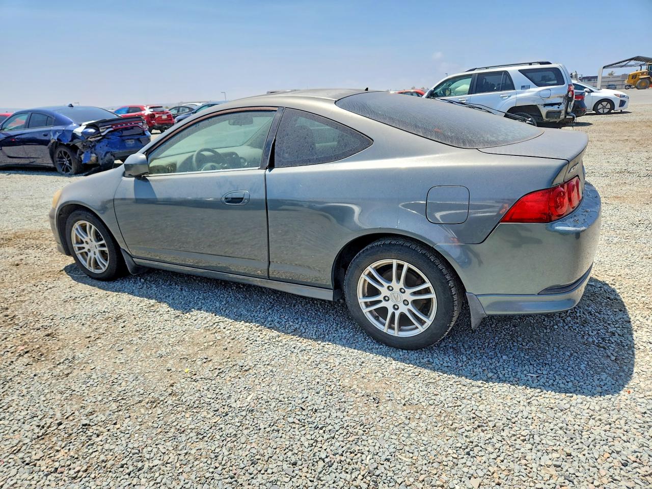 2006 Acura Rsx Gray vin: JH4DC53846S001445