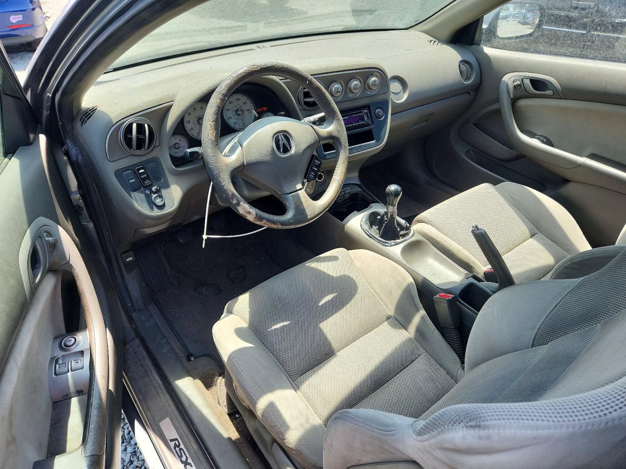 2006 Acura Rsx Gray vin: JH4DC53846S001445