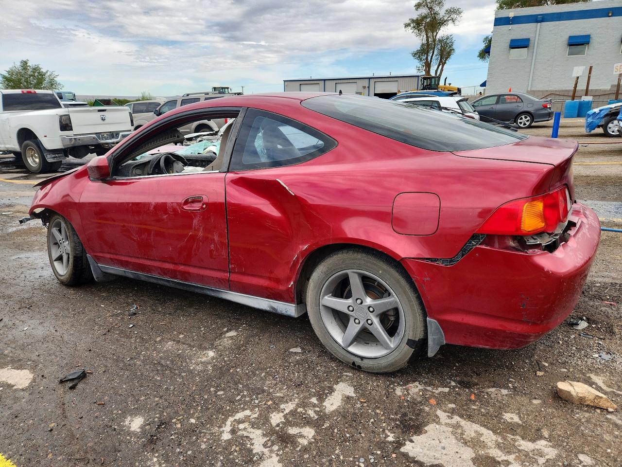 2002 Acura Rsx Красный vin: JH4DC53852C013575