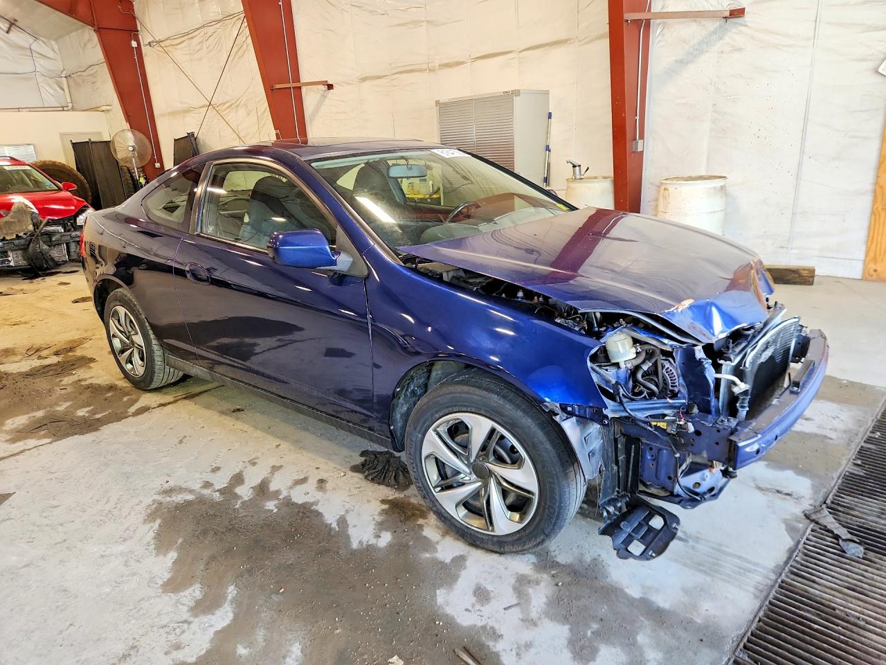 2002 Acura Rsx Синий vin: JH4DC53862C026819