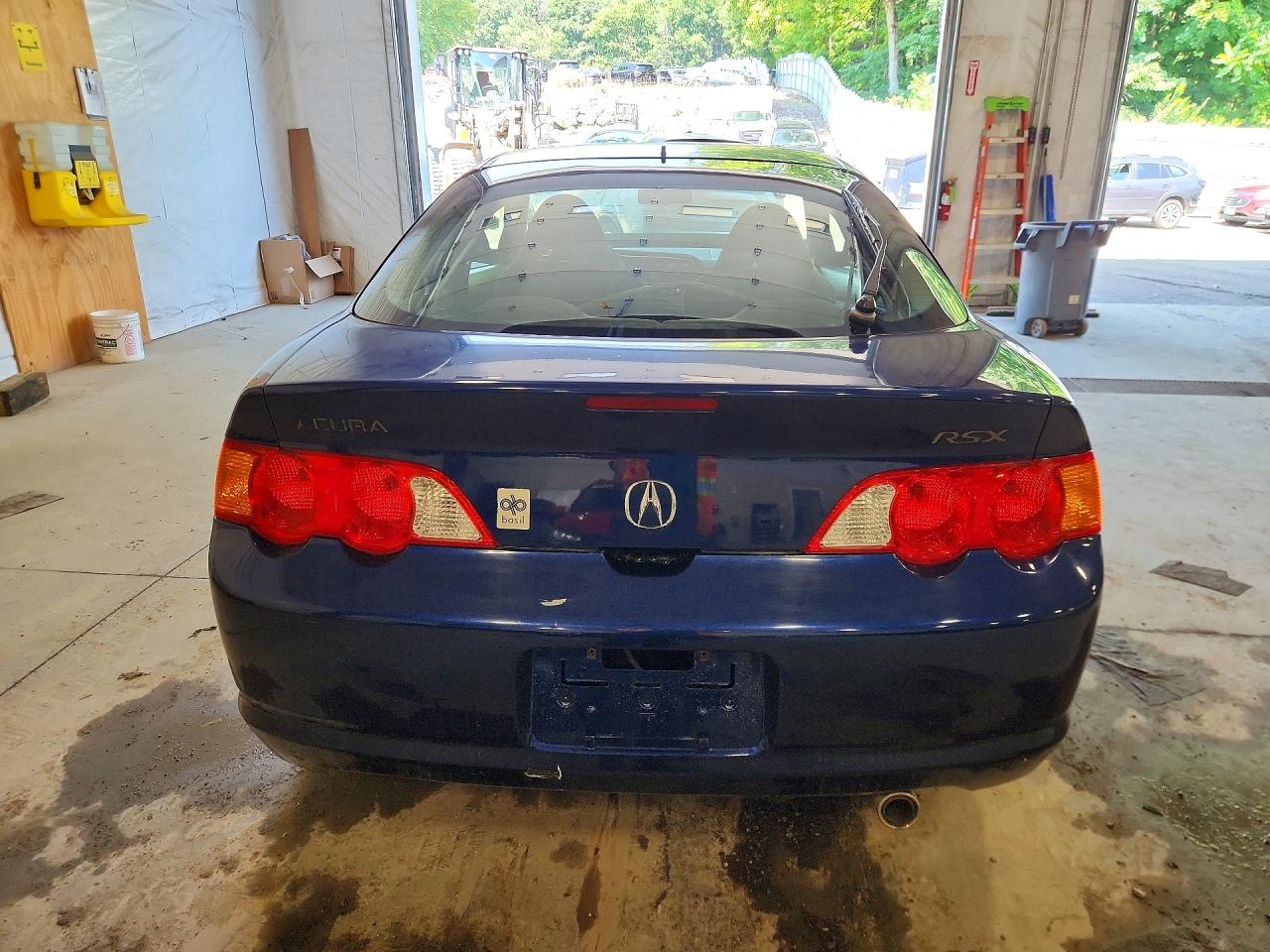 2002 Acura Rsx Синий vin: JH4DC53862C026819