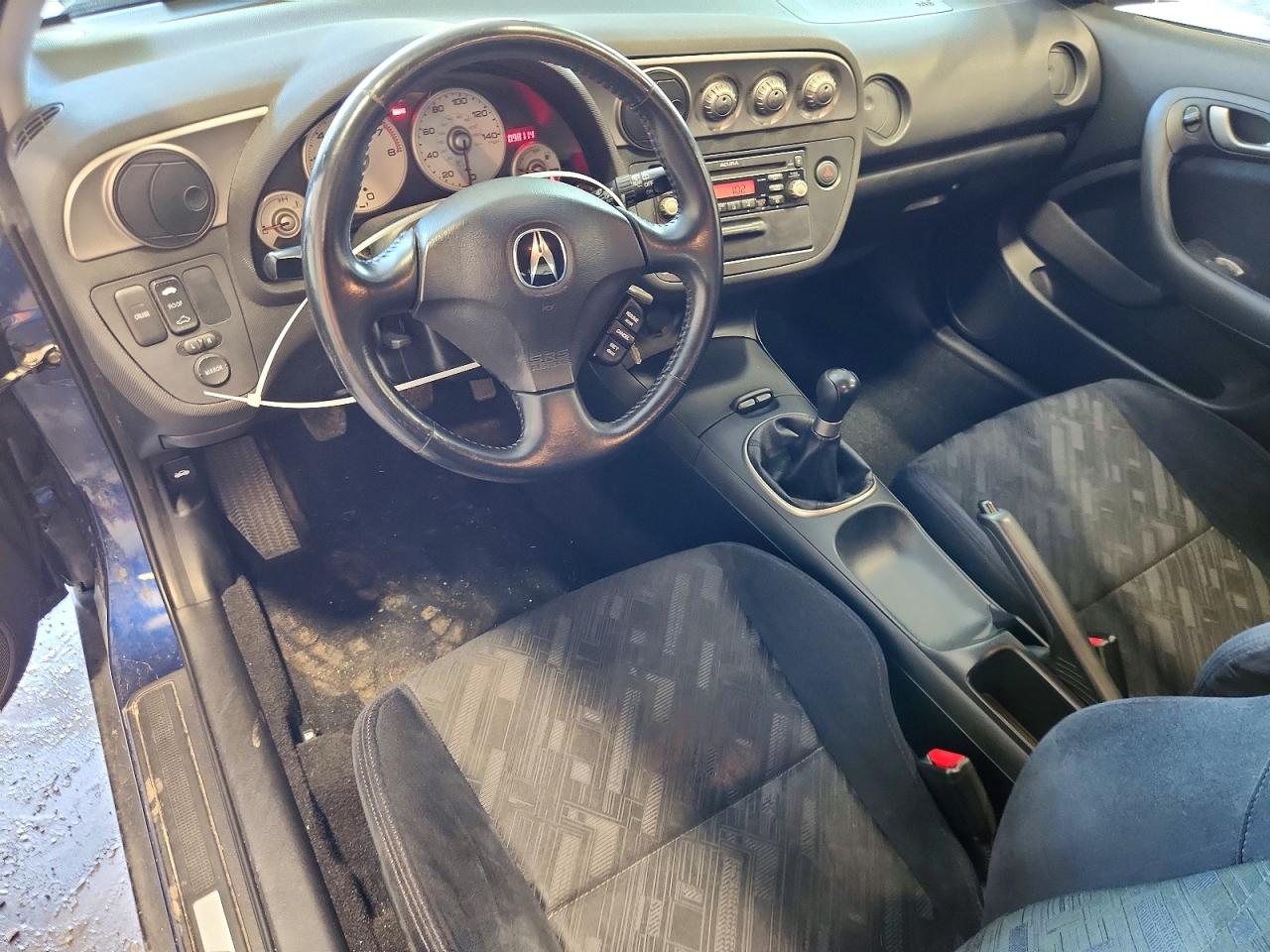 2002 Acura Rsx Синий vin: JH4DC53862C026819