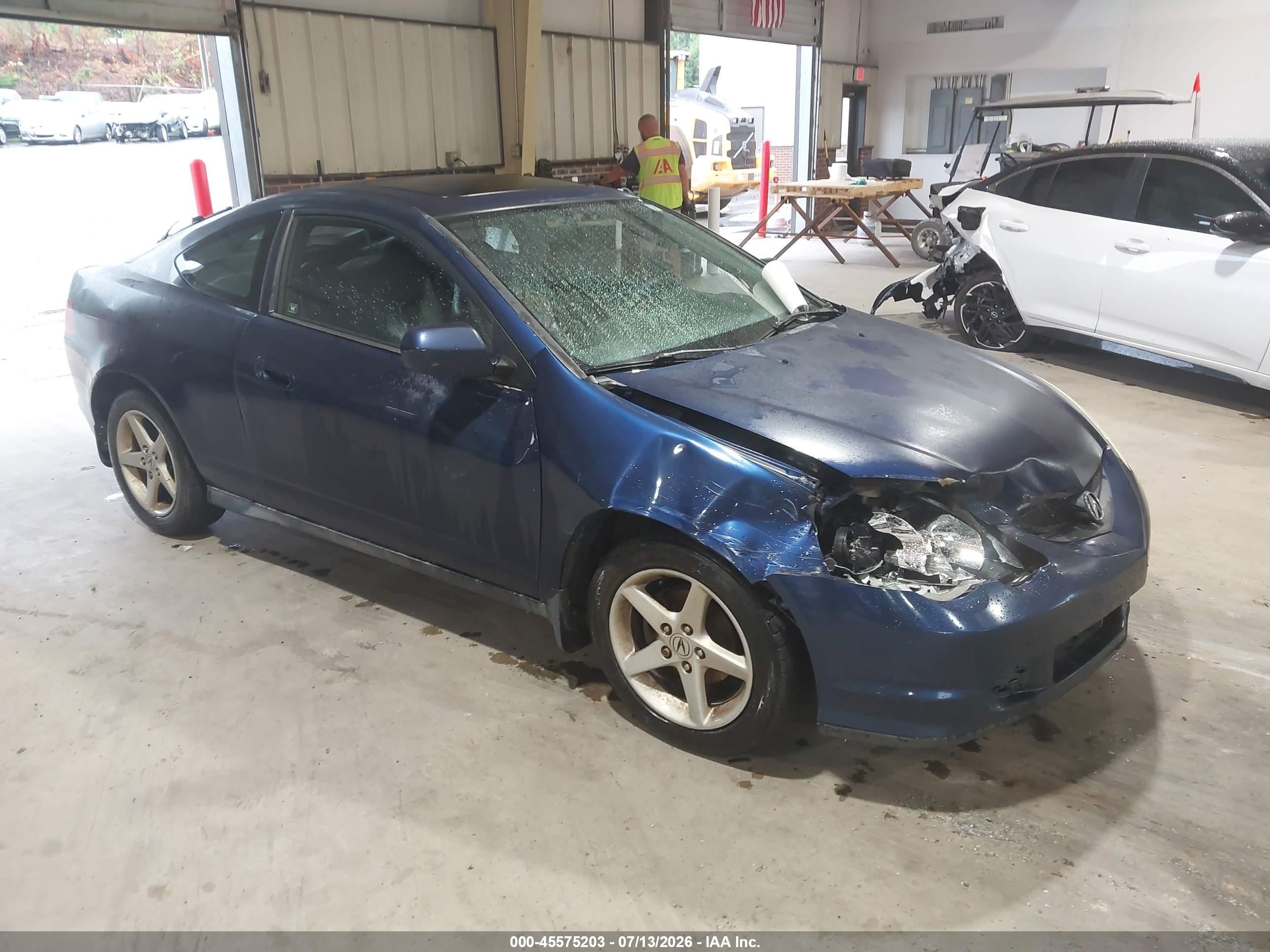 2003 Acura Rsx   Blue vin: JH4DC53883C012714