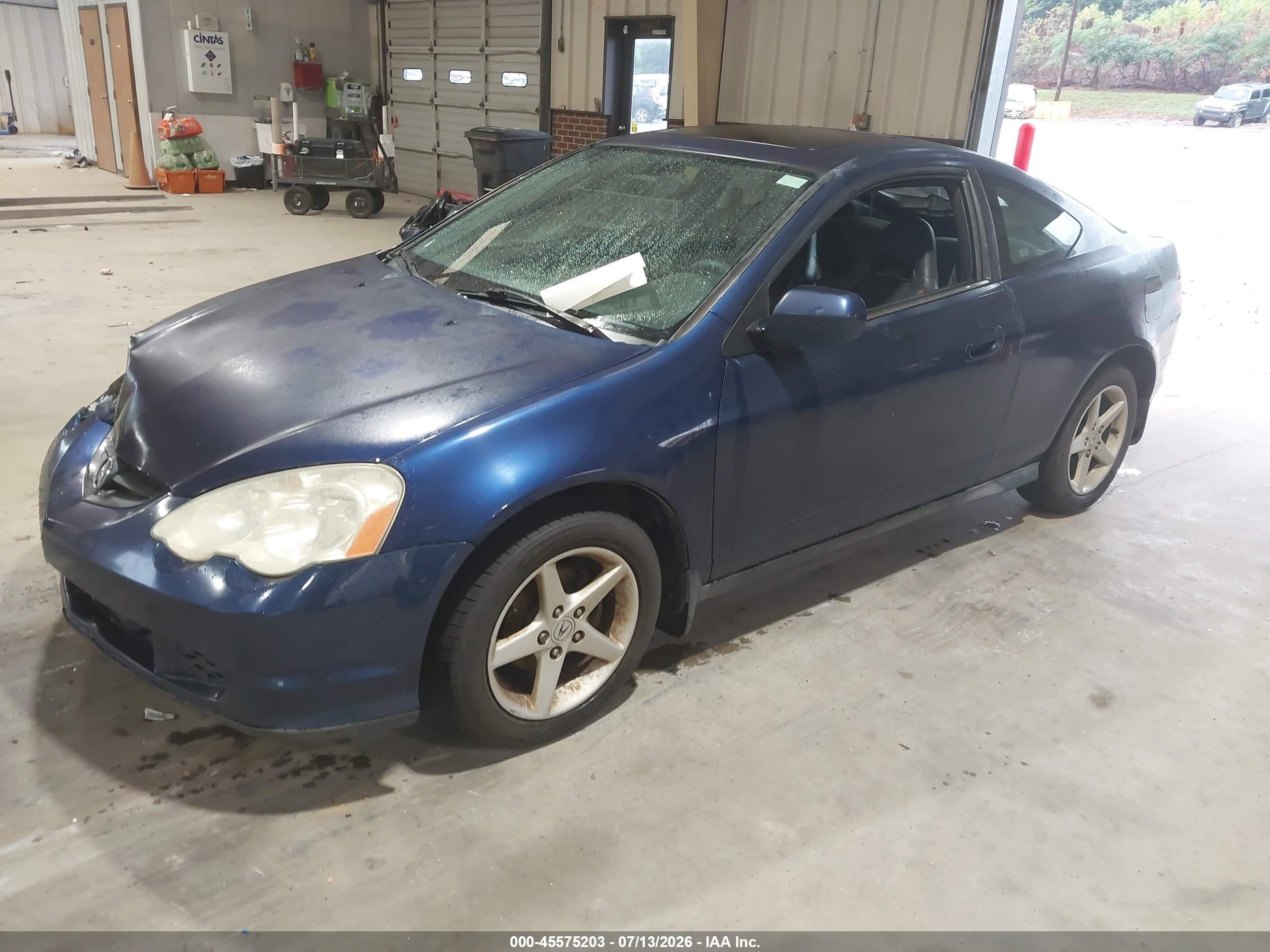 2003 Acura Rsx   Blue vin: JH4DC53883C012714