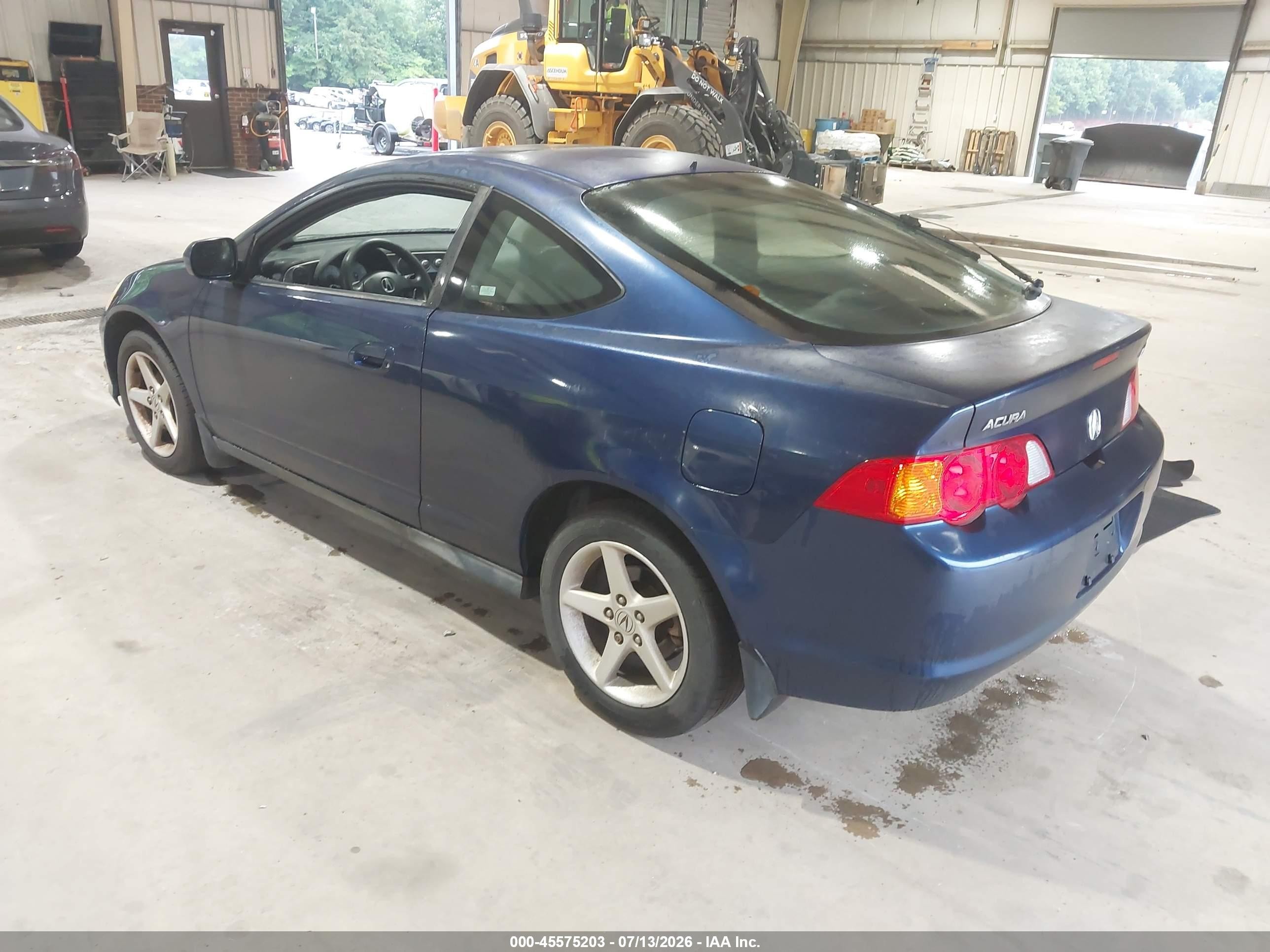 2003 Acura Rsx   Blue vin: JH4DC53883C012714