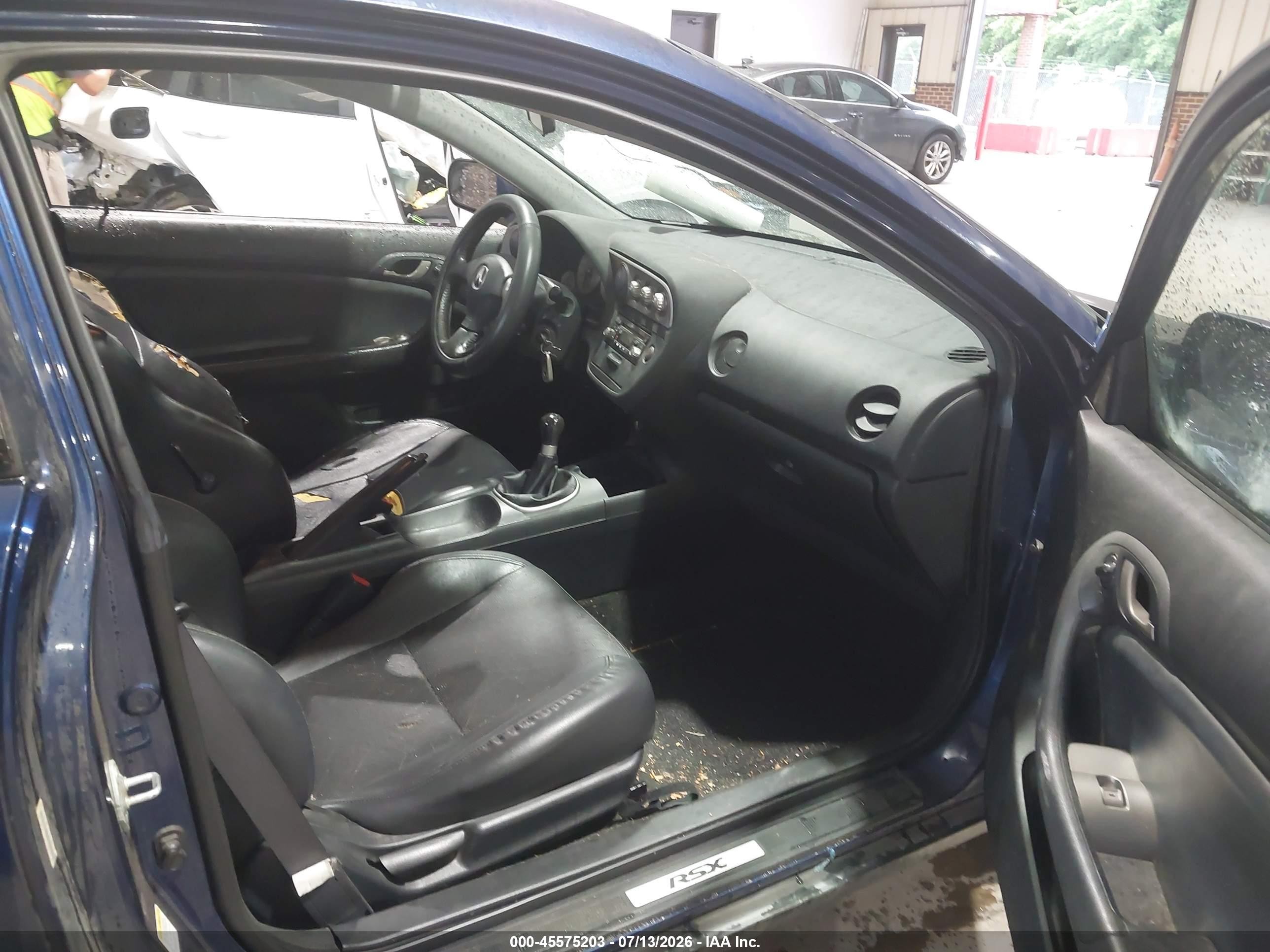 2003 Acura Rsx   Blue vin: JH4DC53883C012714