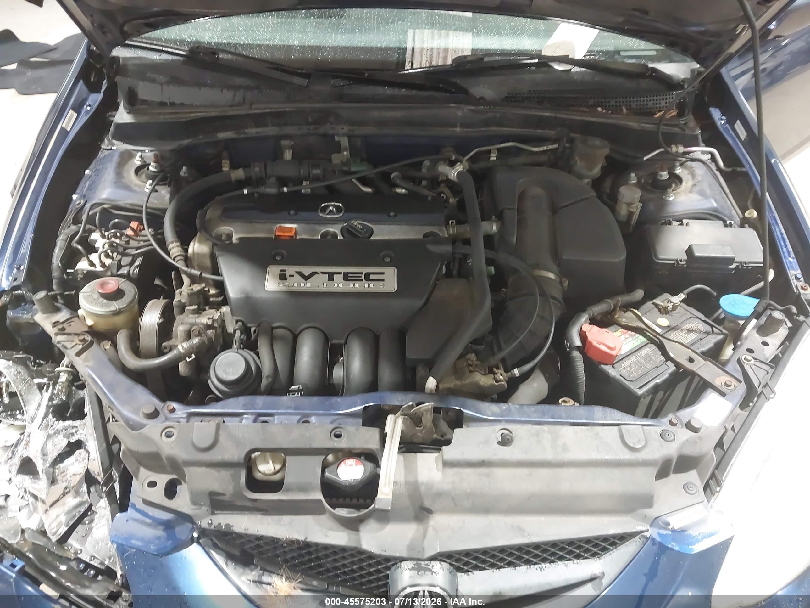2003 Acura Rsx   Blue vin: JH4DC53883C012714