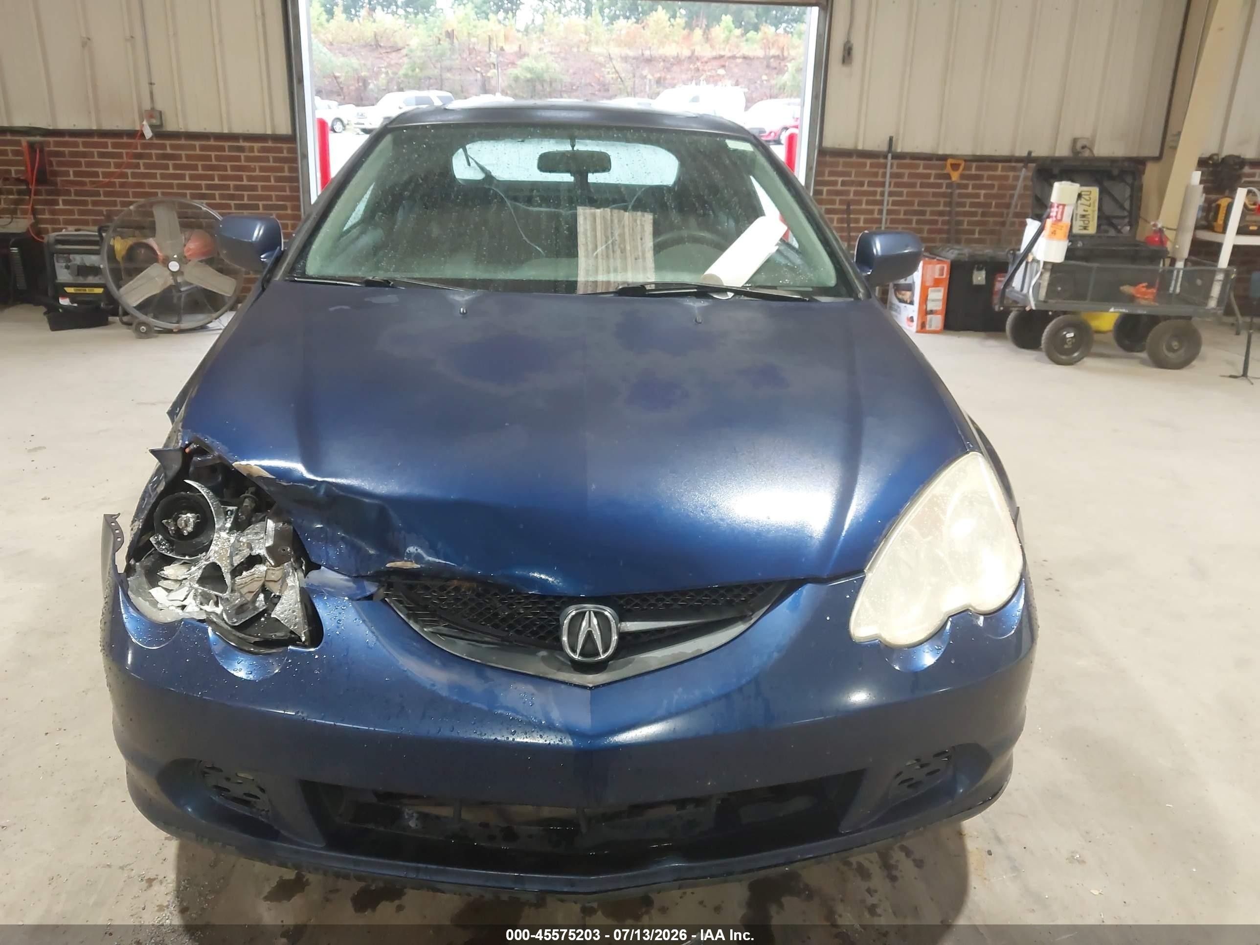 2003 Acura Rsx   Blue vin: JH4DC53883C012714