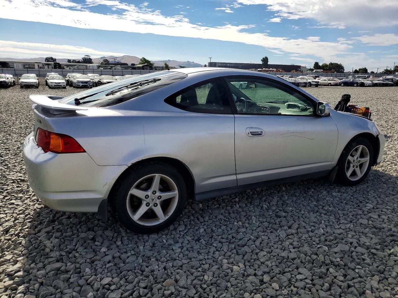 2003 Acura Rsx Silver vin: JH4DC53883C016052