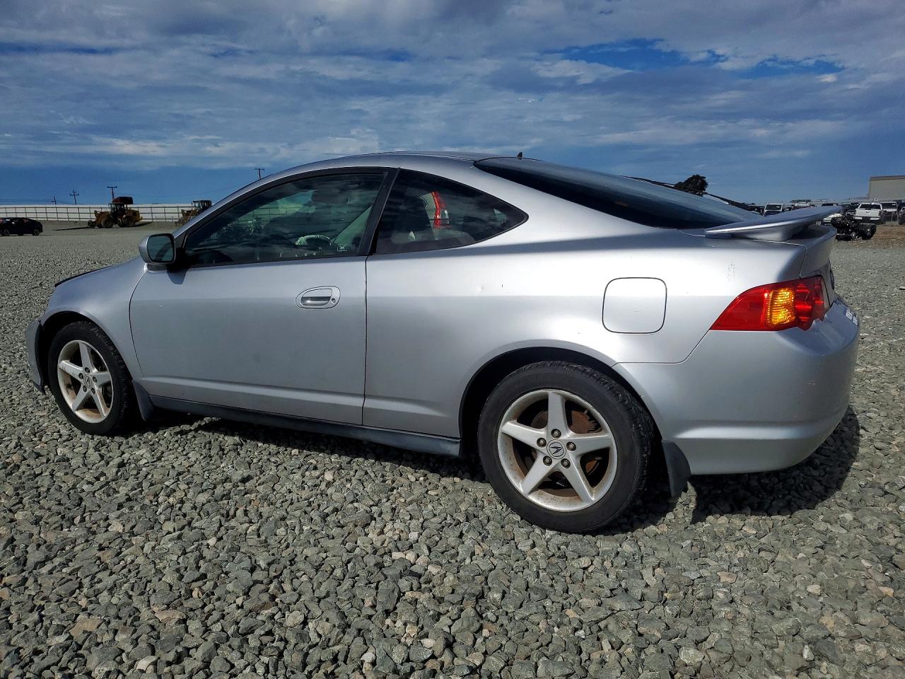2003 Acura Rsx Silver vin: JH4DC53883C016052