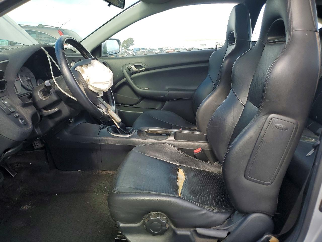 2003 Acura Rsx Silver vin: JH4DC53883C016052