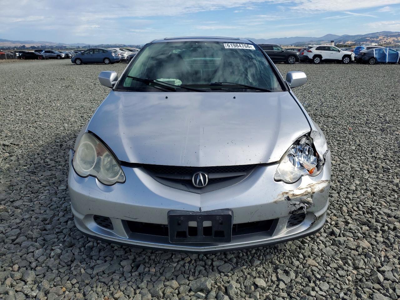 2003 Acura Rsx Silver vin: JH4DC53883C016052