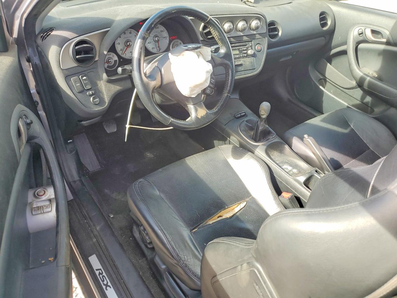 2003 Acura Rsx Silver vin: JH4DC53883C016052