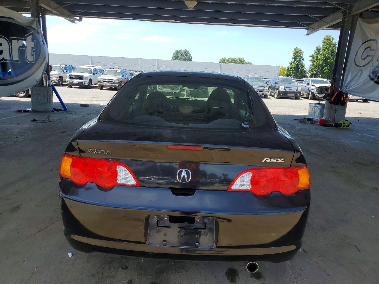 2003 Acura Rsx Черный vin: JH4DC53893C018862