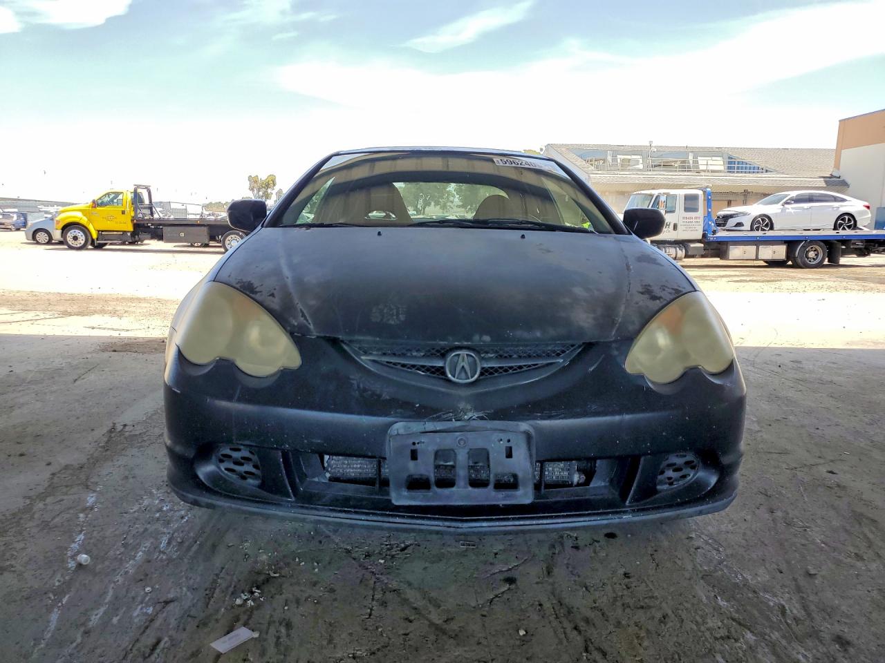 2003 Acura Rsx Черный vin: JH4DC53893C018862