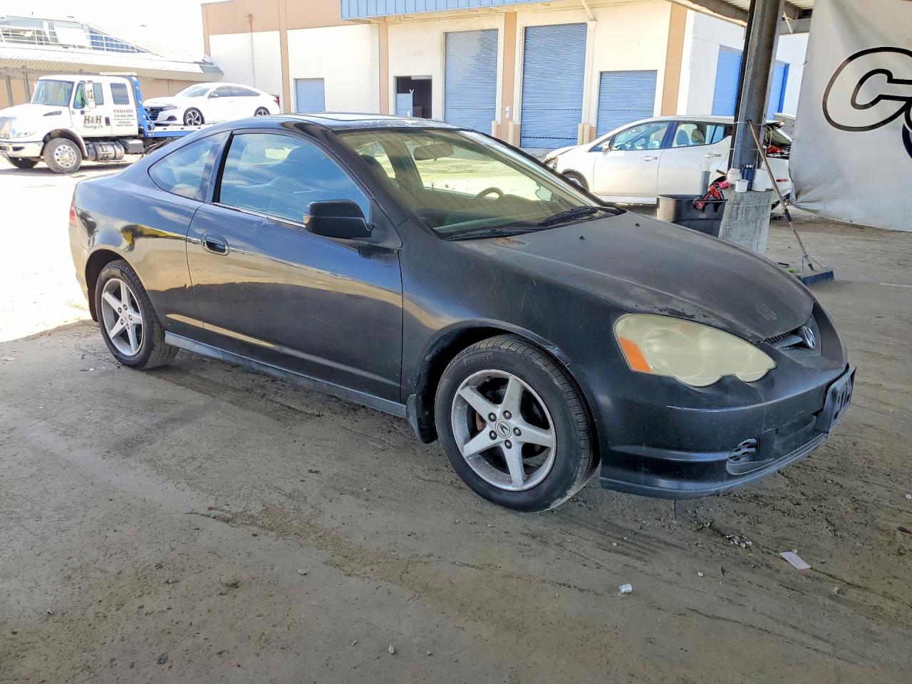 2003 Acura Rsx Черный vin: JH4DC53893C018862