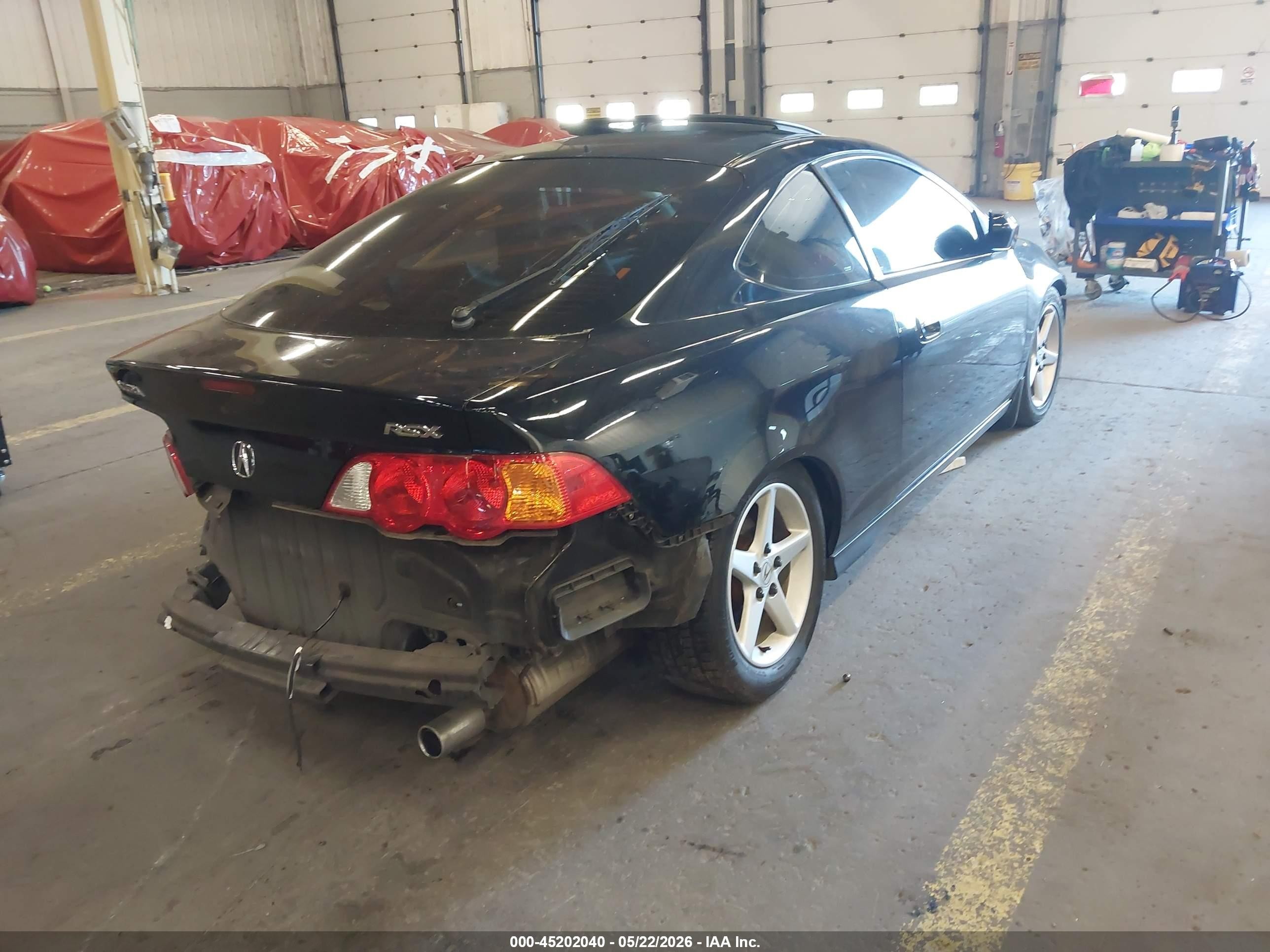 2003 Acura Rsx Black vin: JH4DC53893C020689