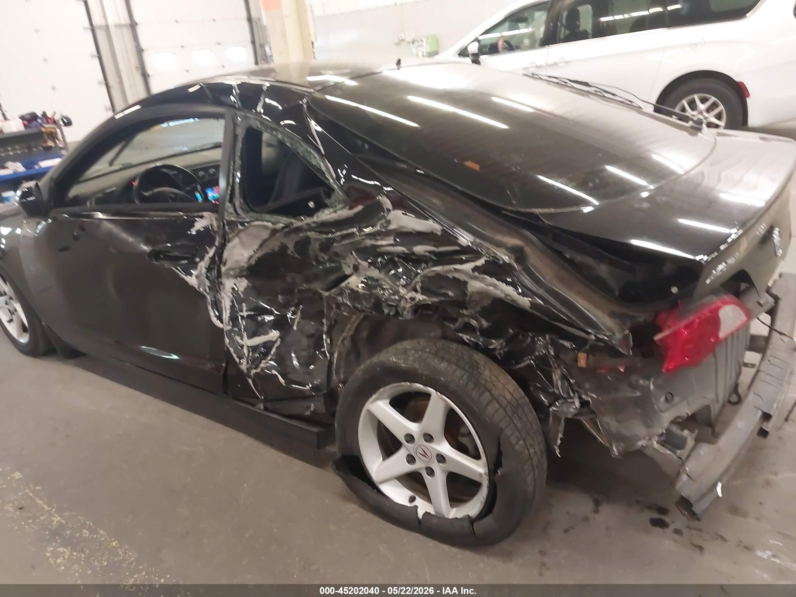 2003 Acura Rsx Black vin: JH4DC53893C020689