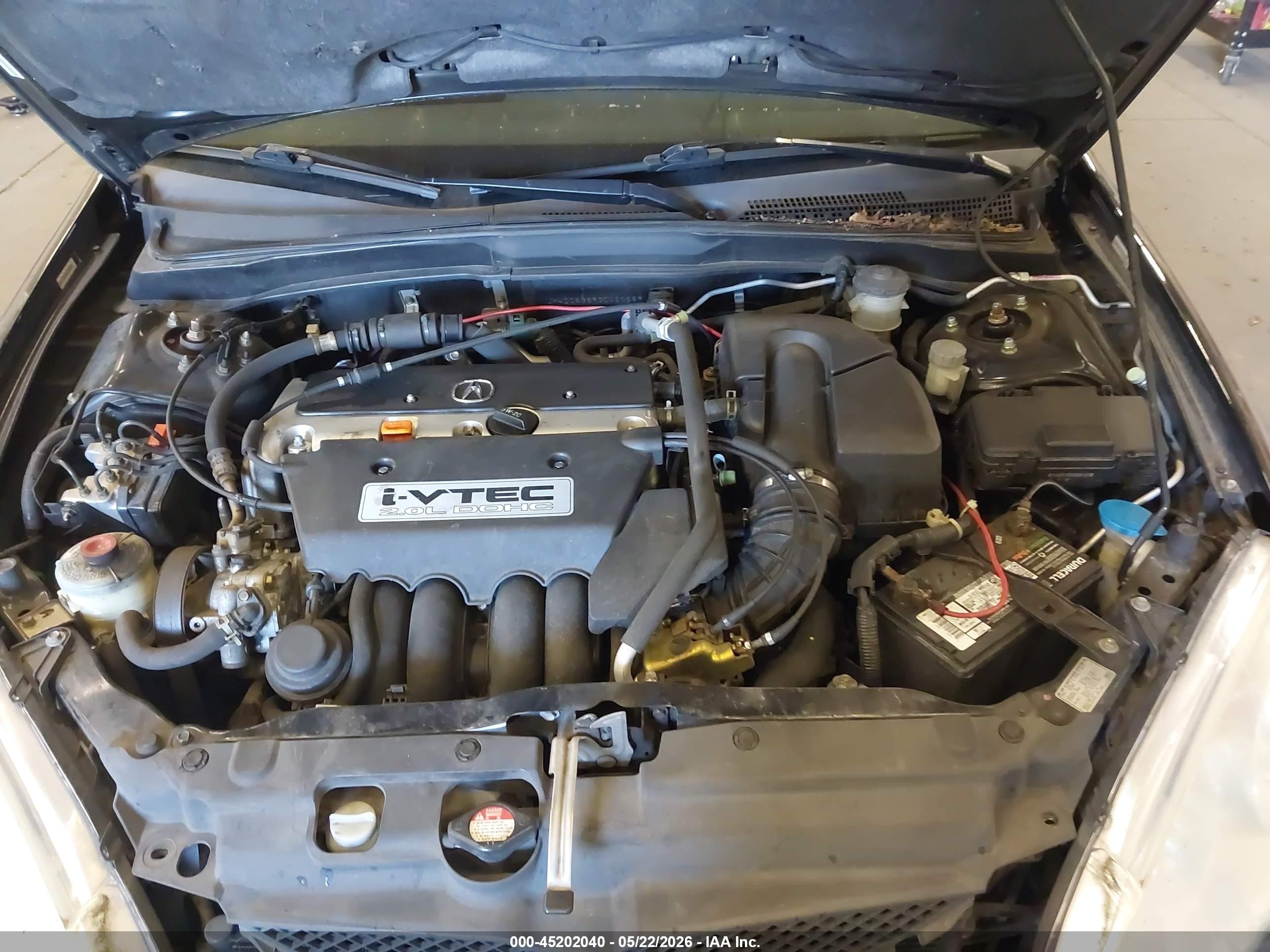 2003 Acura Rsx Black vin: JH4DC53893C020689