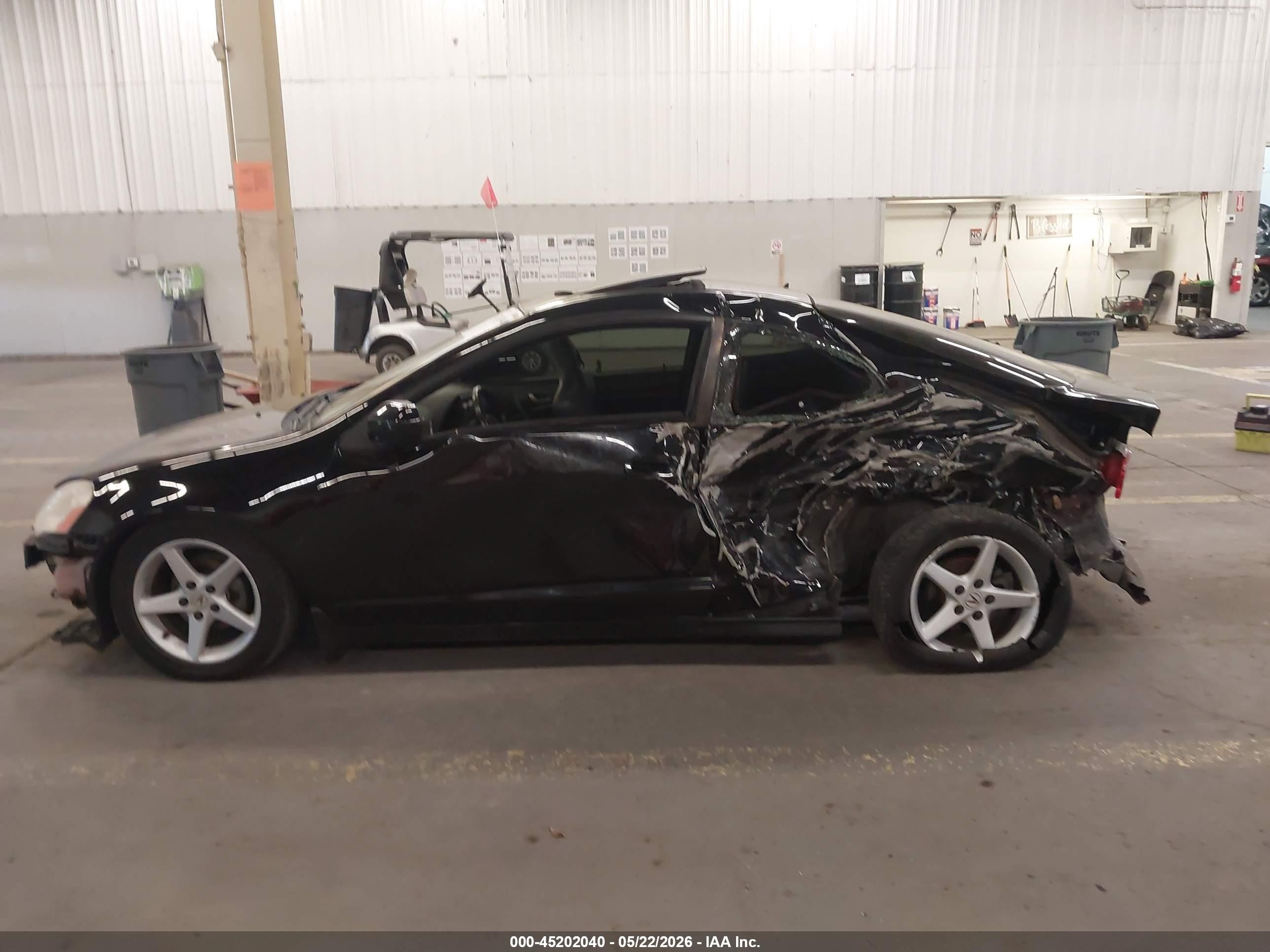 2003 Acura Rsx Black vin: JH4DC53893C020689