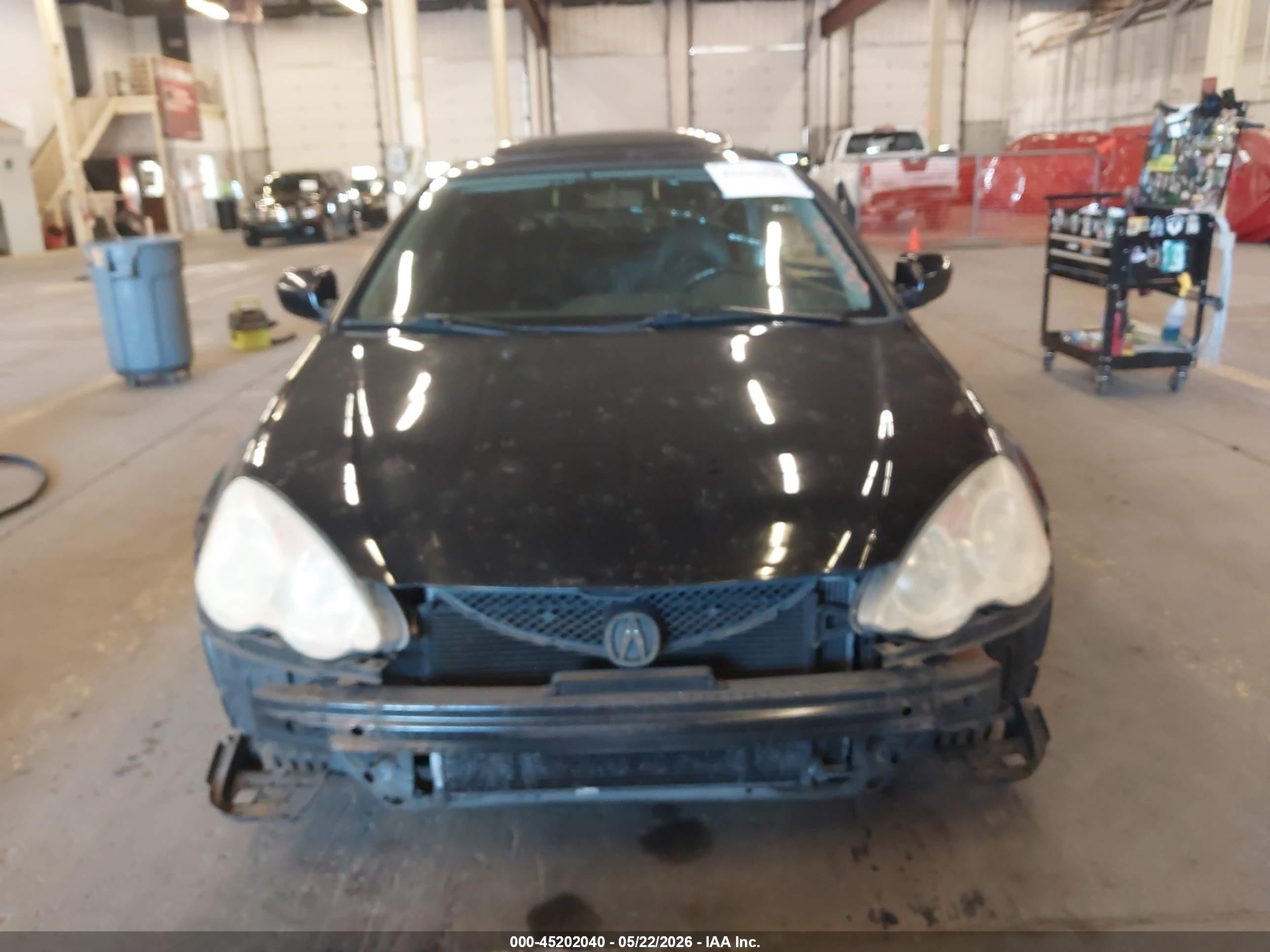 2003 Acura Rsx Black vin: JH4DC53893C020689