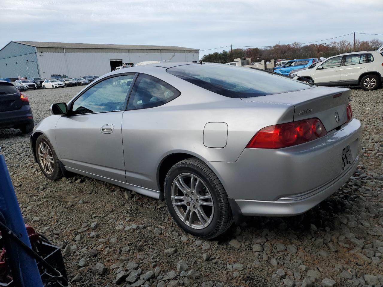 2005 Acura Rsx Silver vin: JH4DC53895S002427