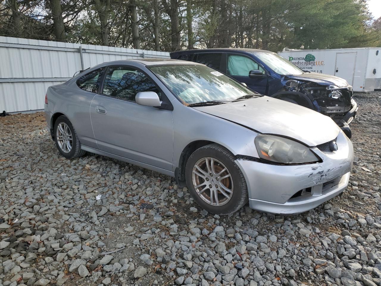 2005 Acura Rsx Silver vin: JH4DC53895S002427