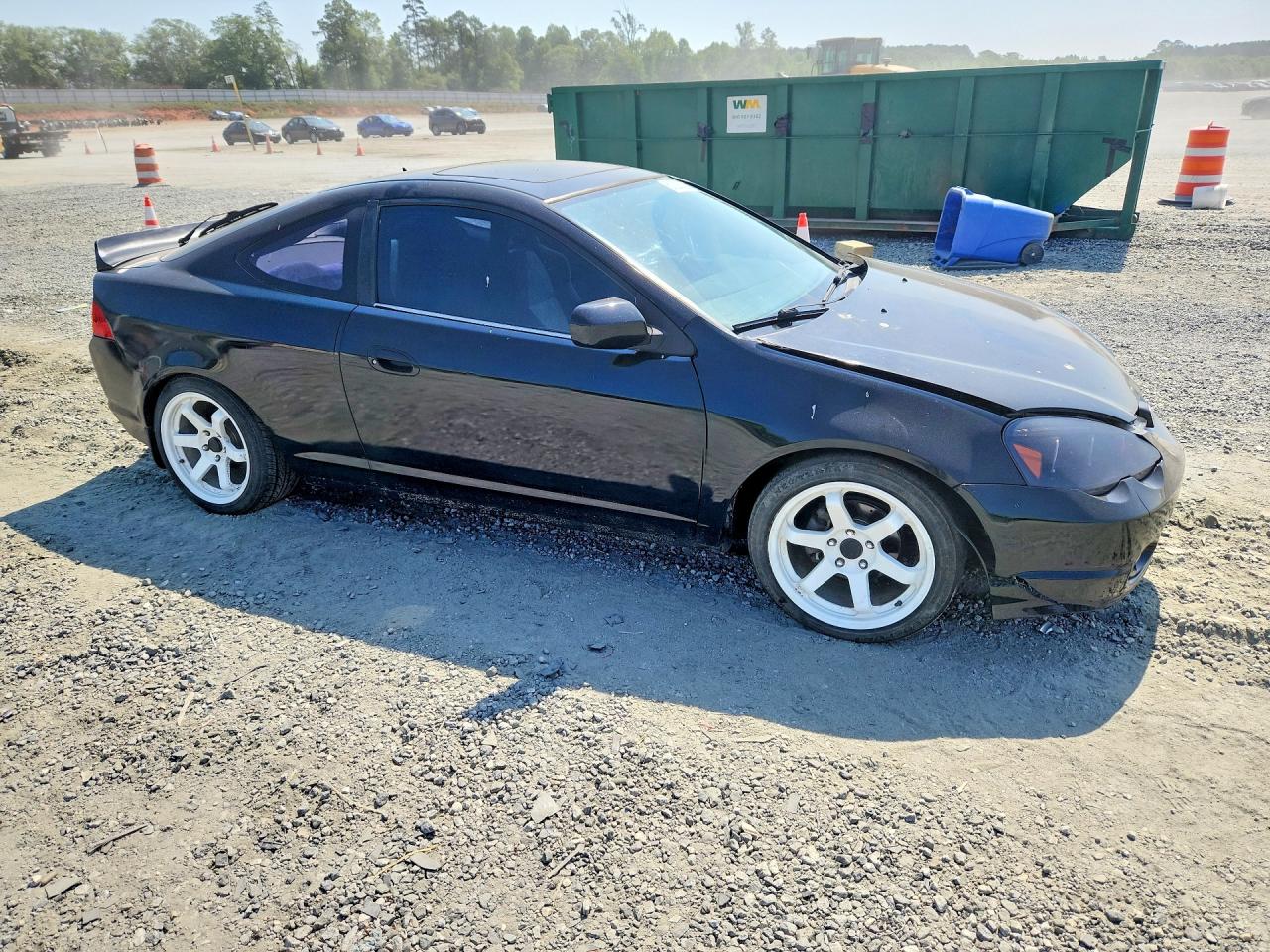 2004 Acura Rsx Black vin: JH4DC538X4S014004