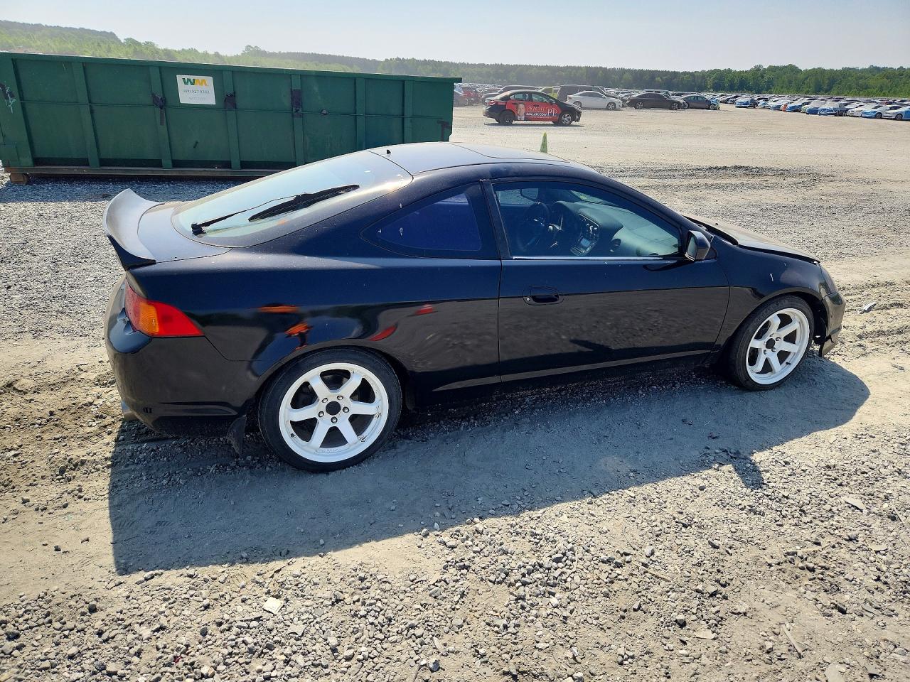 2004 Acura Rsx Black vin: JH4DC538X4S014004