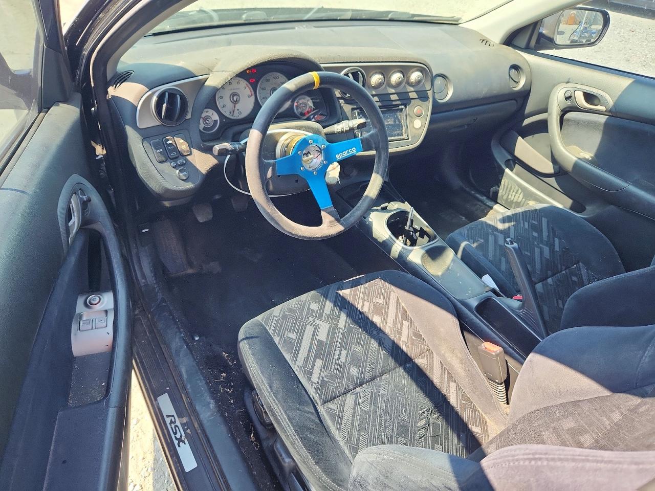 2004 Acura Rsx Black vin: JH4DC538X4S014004