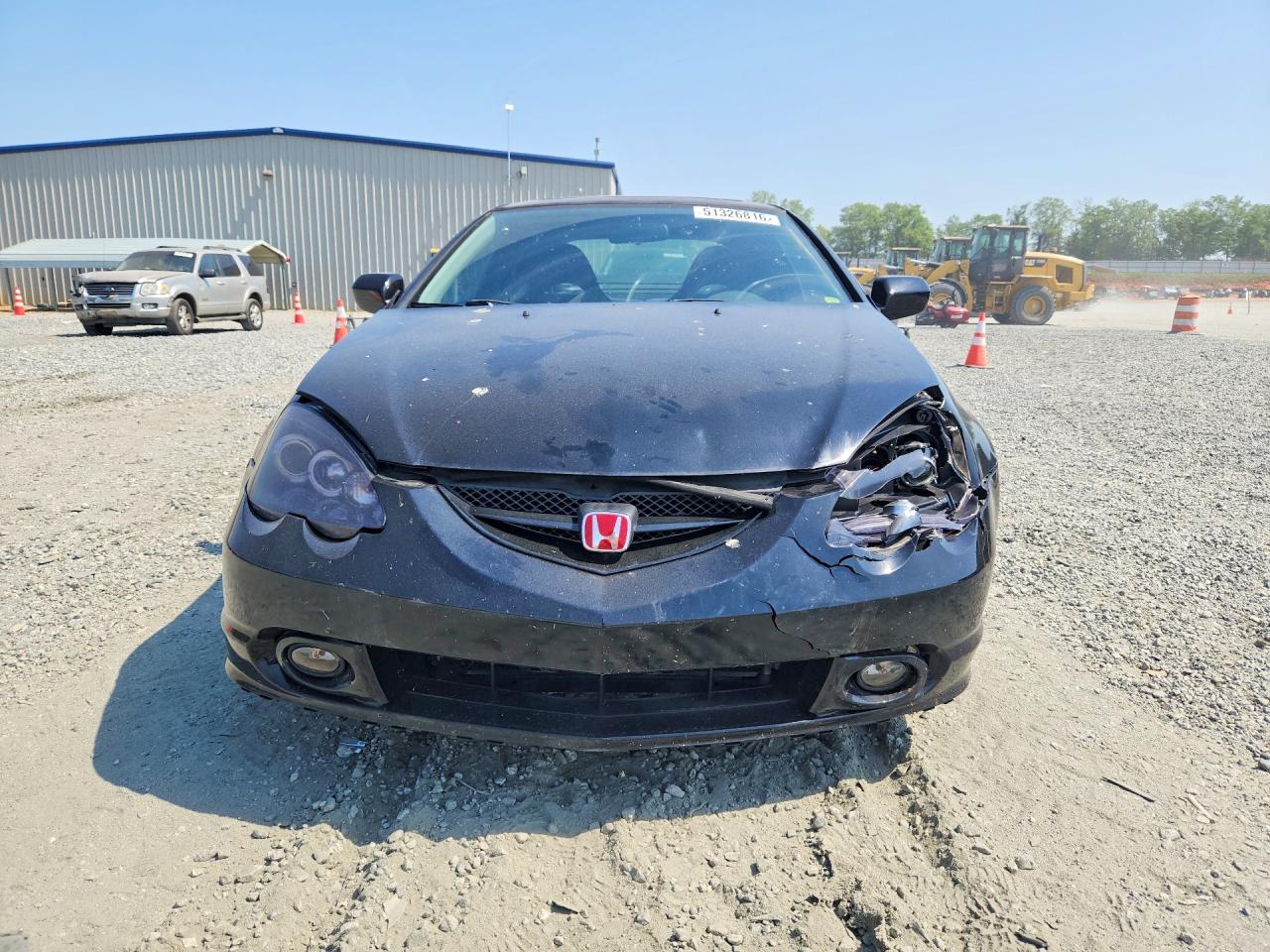2004 Acura Rsx Black vin: JH4DC538X4S014004