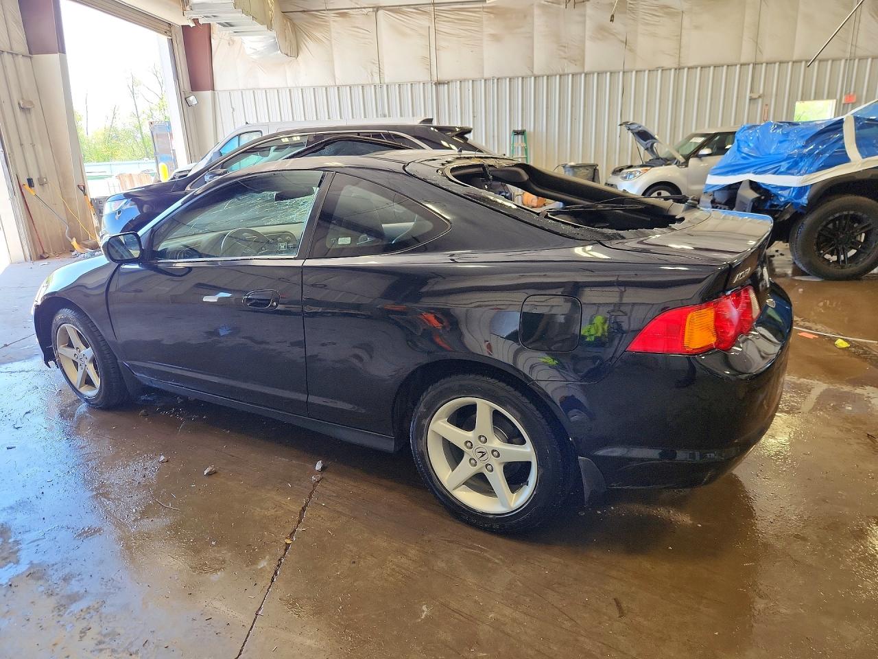 2004 Acura Rsx Black vin: JH4DC538X4S016593