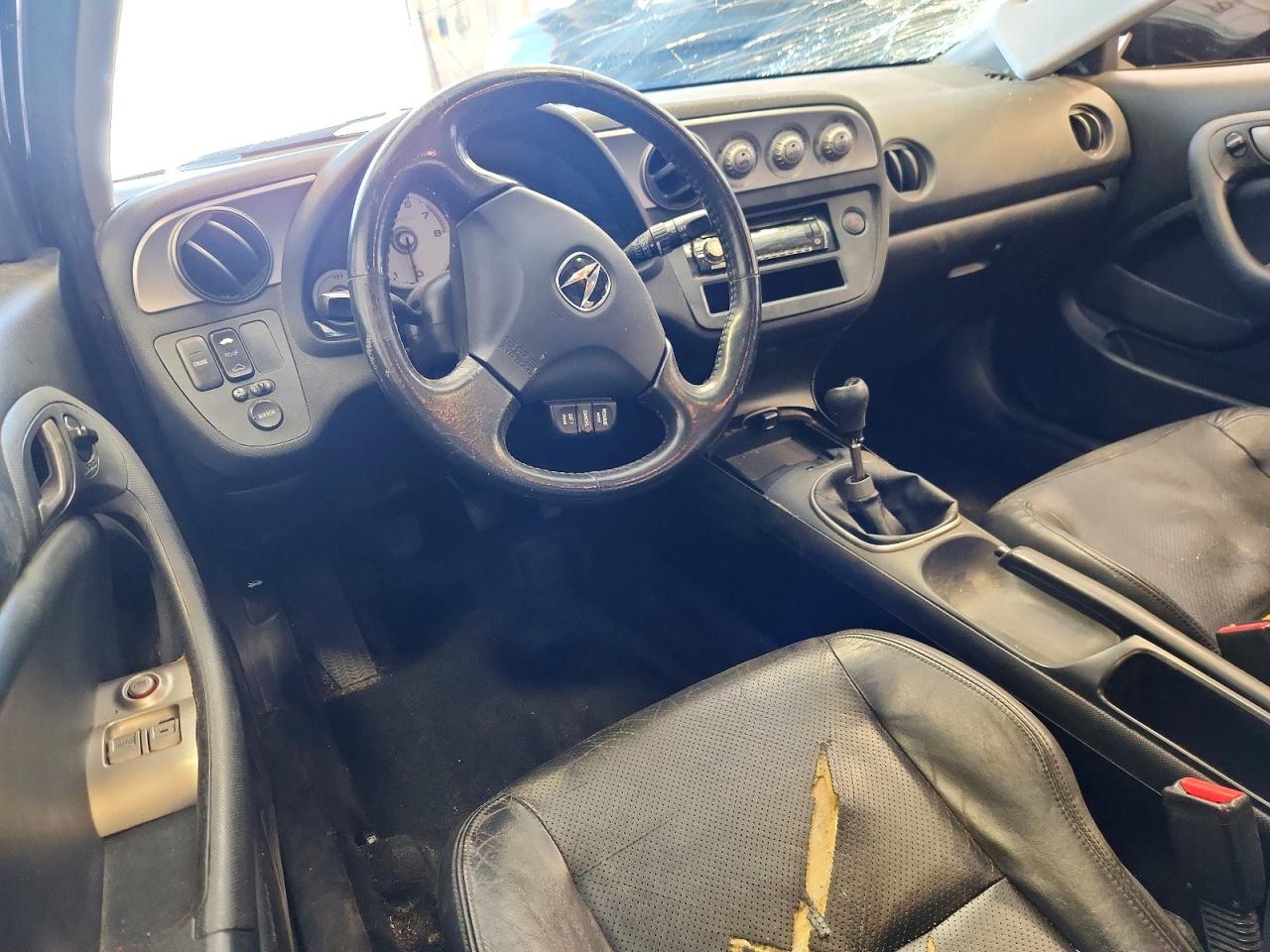 2004 Acura Rsx Black vin: JH4DC538X4S016593
