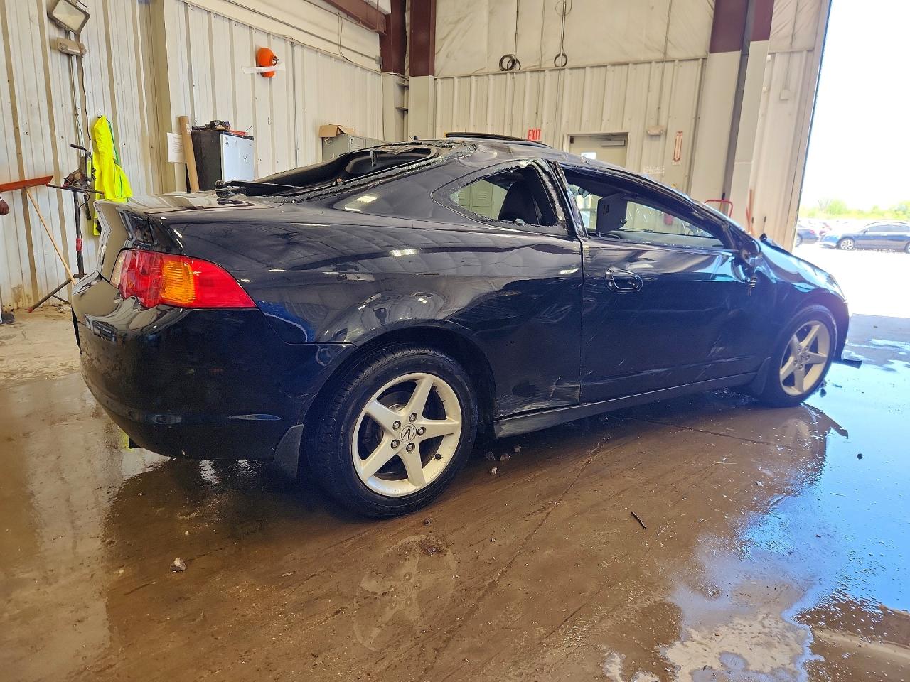 2004 Acura Rsx Black vin: JH4DC538X4S016593
