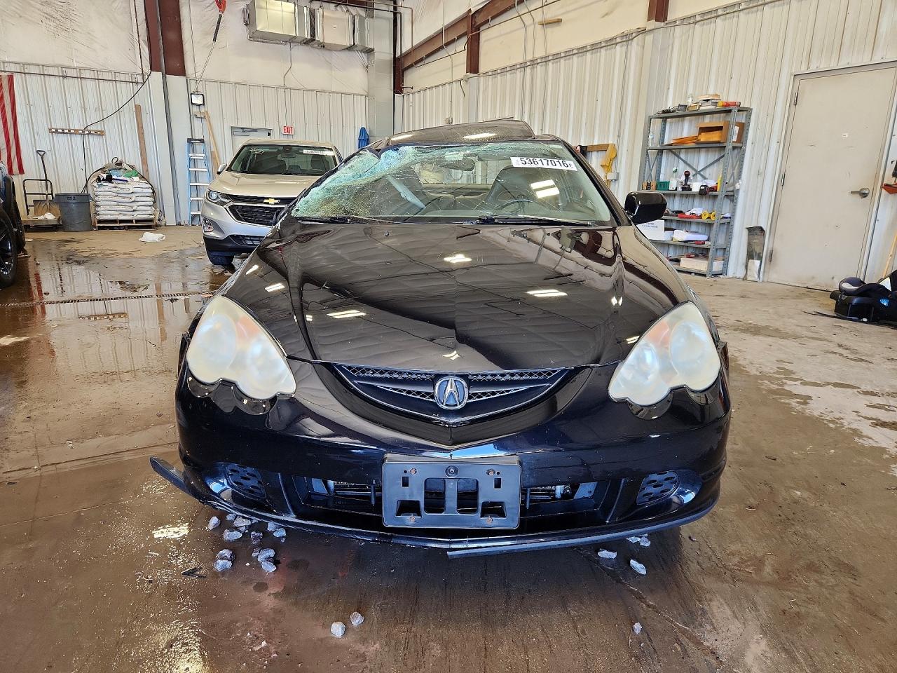 2004 Acura Rsx Black vin: JH4DC538X4S016593