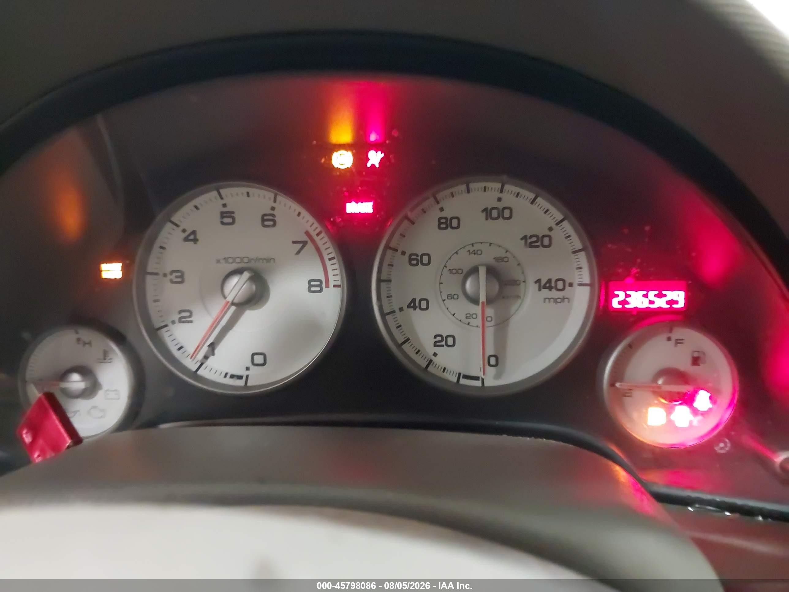 2006 Acura Rsx   Gray vin: JH4DC538X6S021330