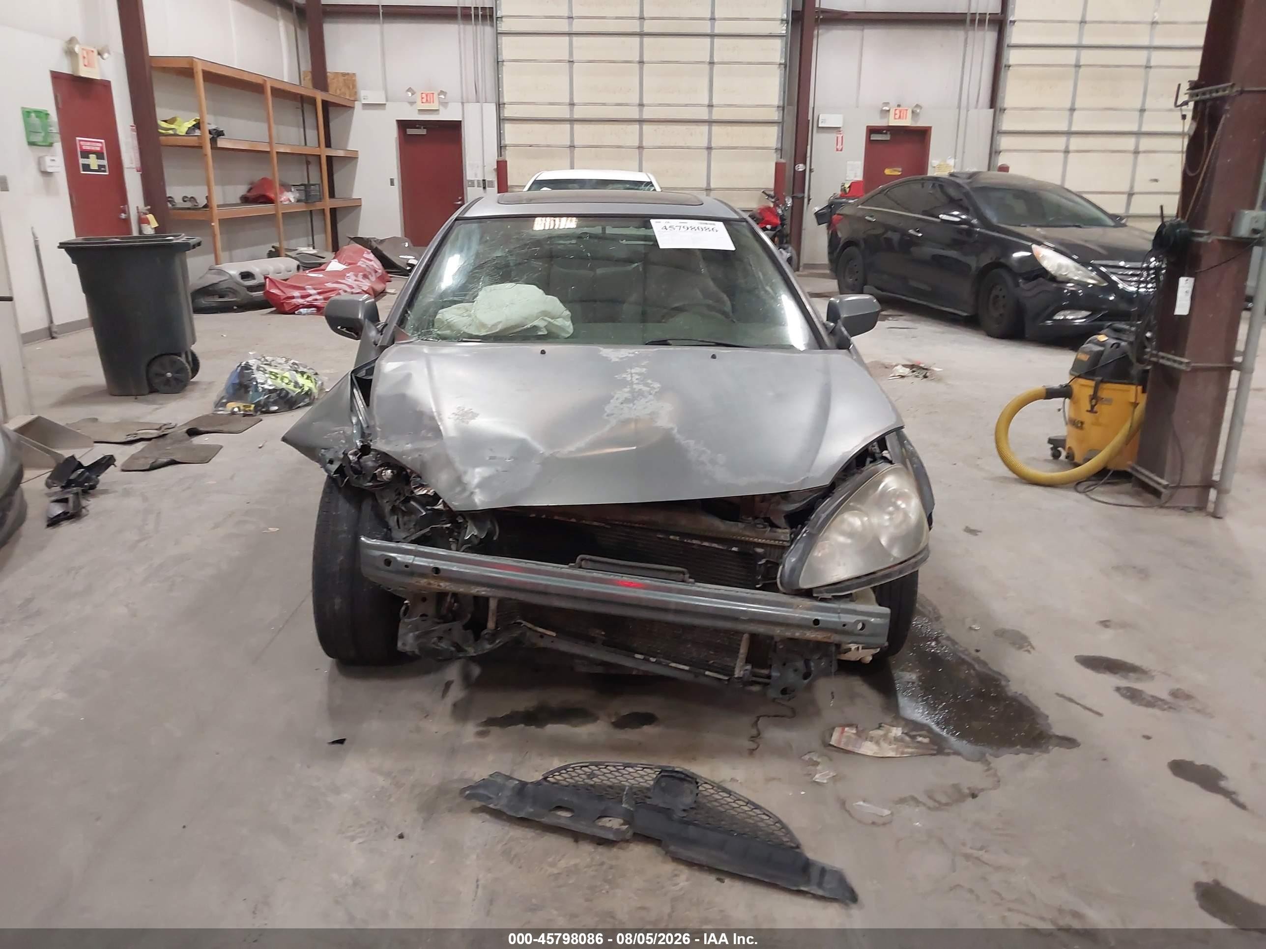 2006 Acura Rsx   Gray vin: JH4DC538X6S021330