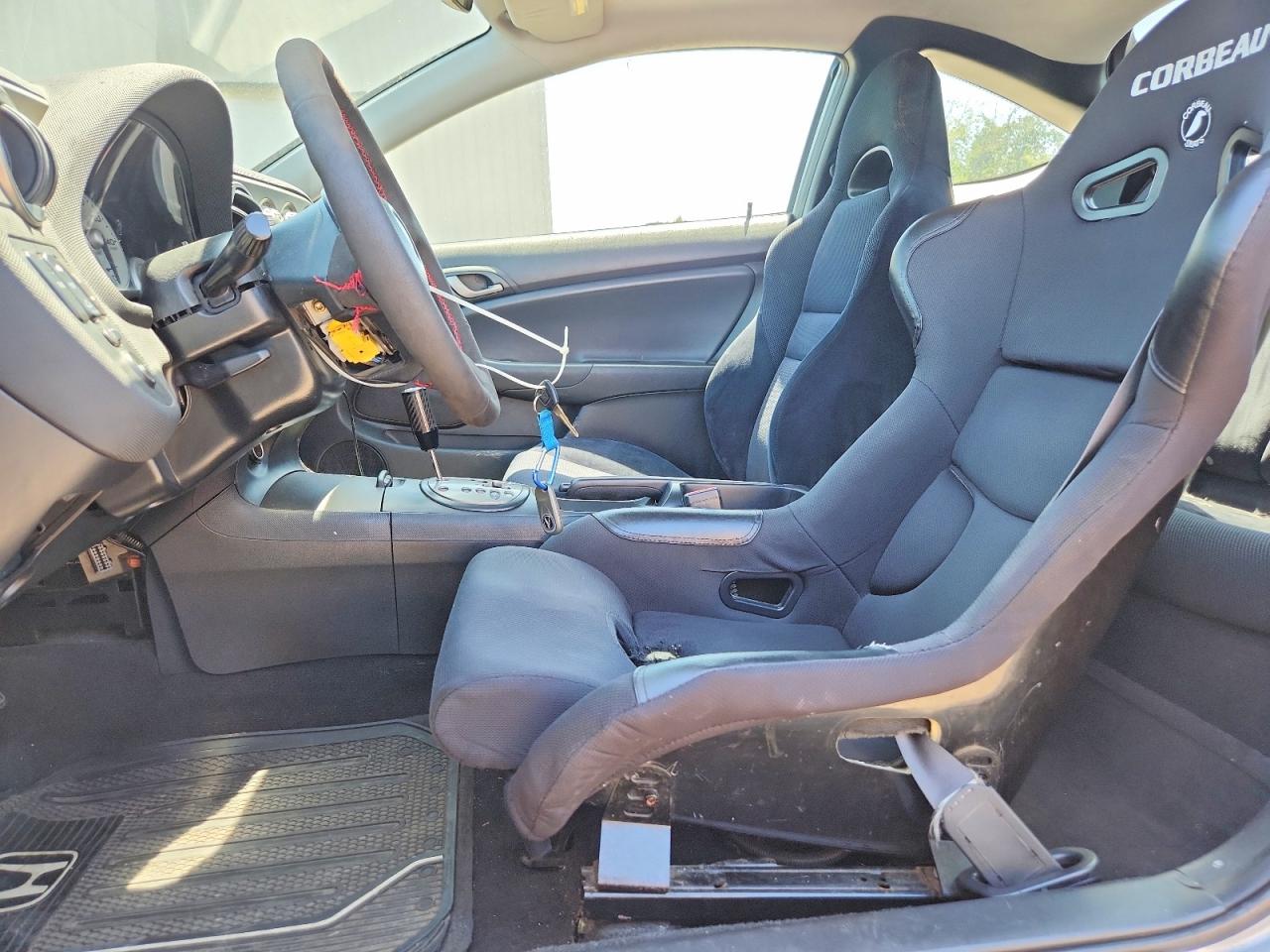 2002 Acura Rsx Silver vin: JH4DC54802C007102