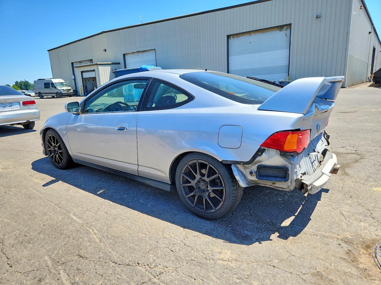 2002 Acura Rsx Silver vin: JH4DC54802C007102