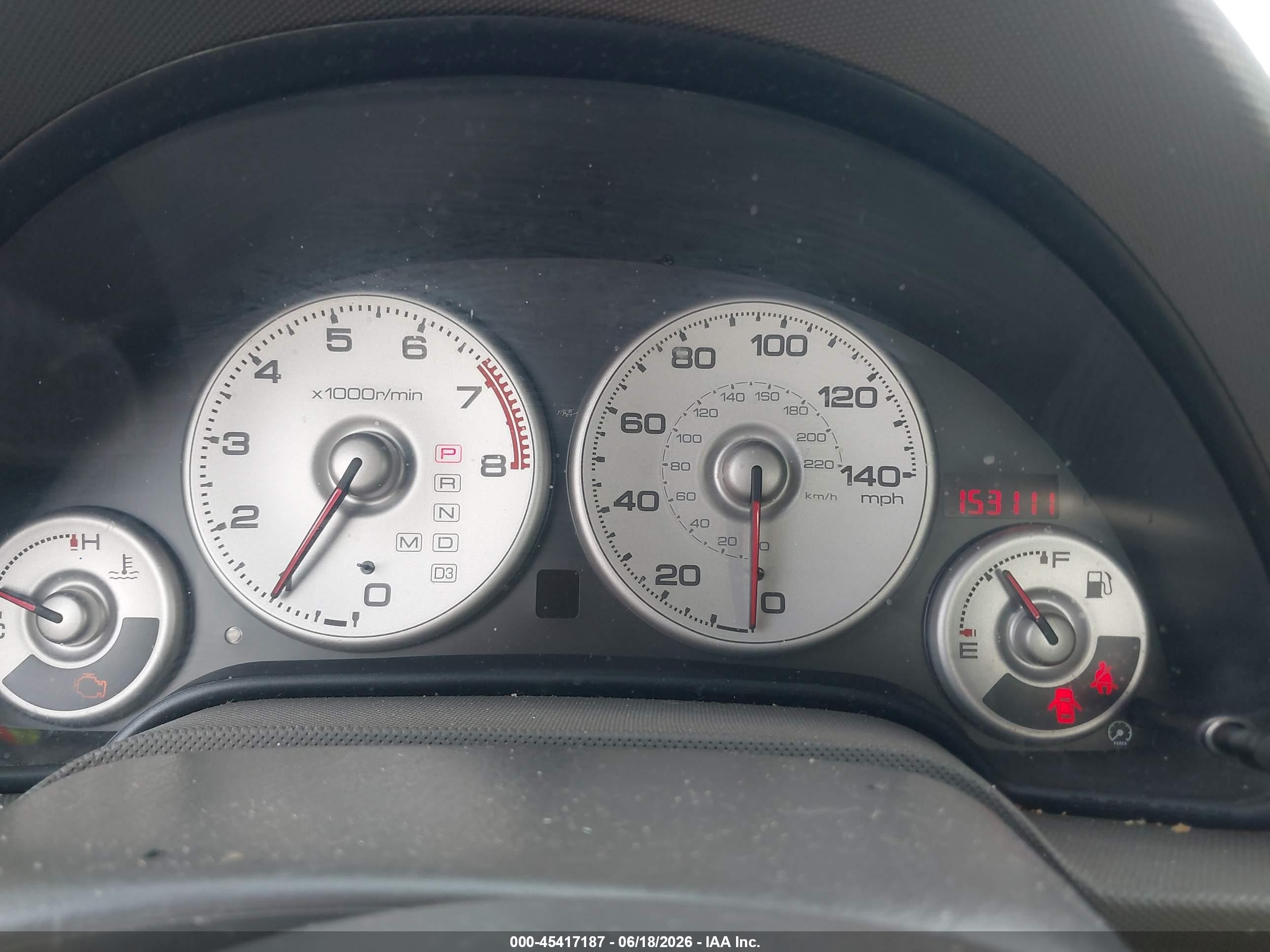 2003 Acura Rsx   White vin: JH4DC54803C014312