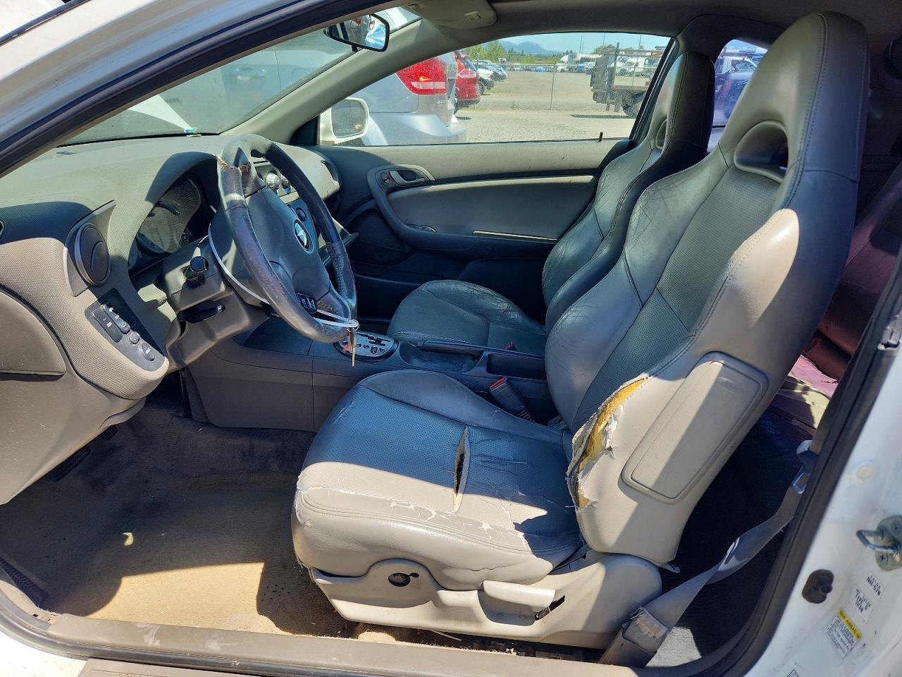 2003 Acura Rsx White vin: JH4DC54803S002103