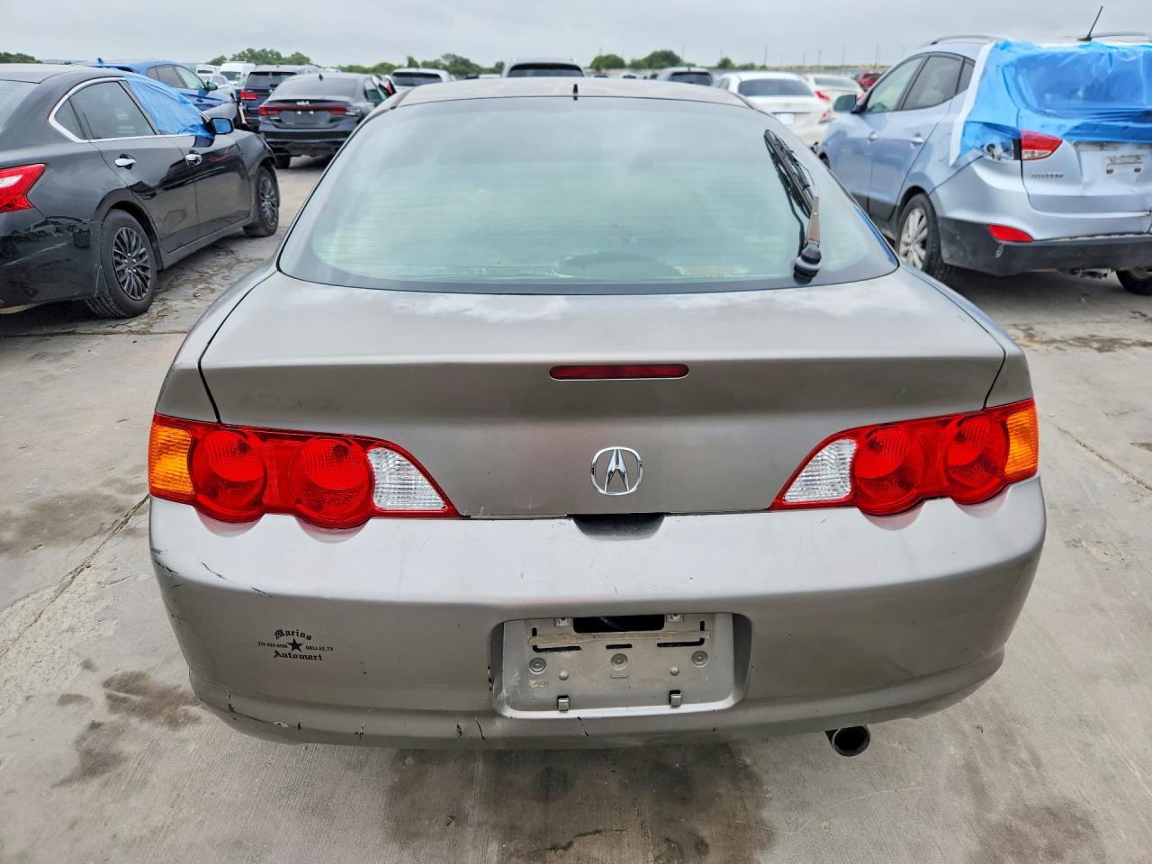 2003 Acura Rsx Beige vin: JH4DC54813C016098