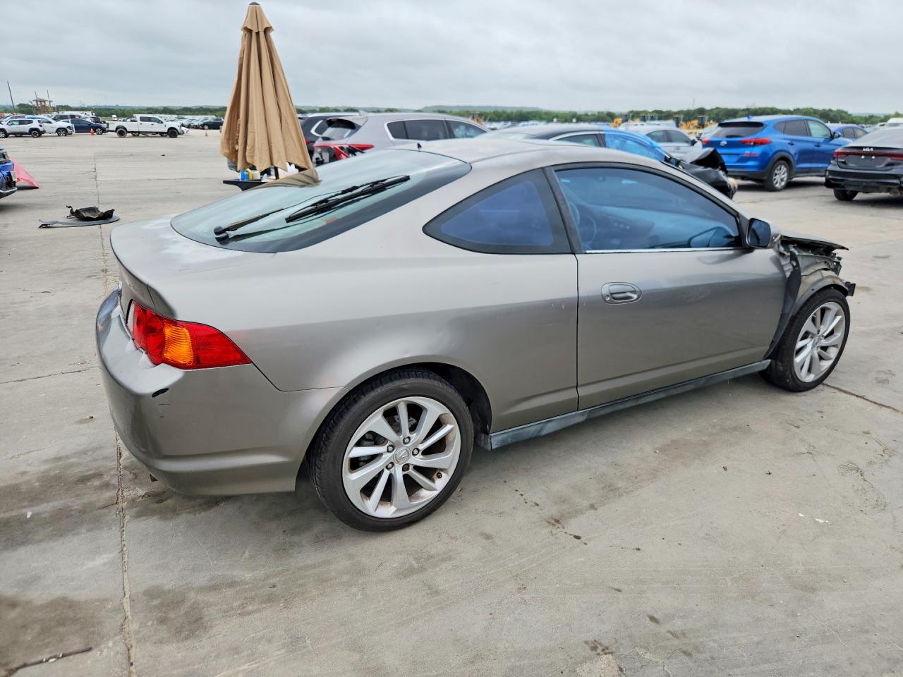 2003 Acura Rsx Beige vin: JH4DC54813C016098