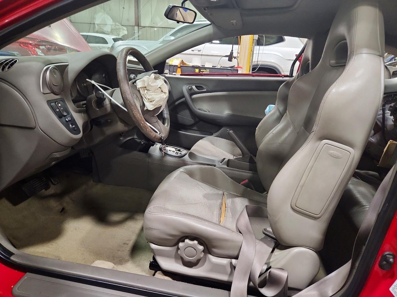 2004 Acura Rsx Red vin: JH4DC54814S016805