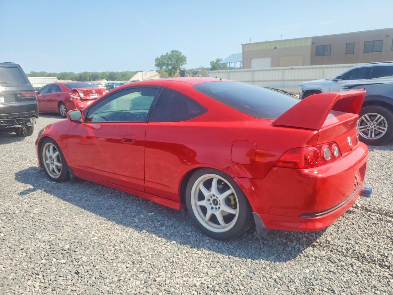 2006 Acura Rsx Красный vin: JH4DC54816S014216