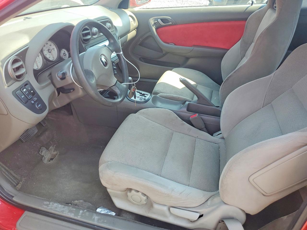 2006 Acura Rsx Красный vin: JH4DC54816S014216