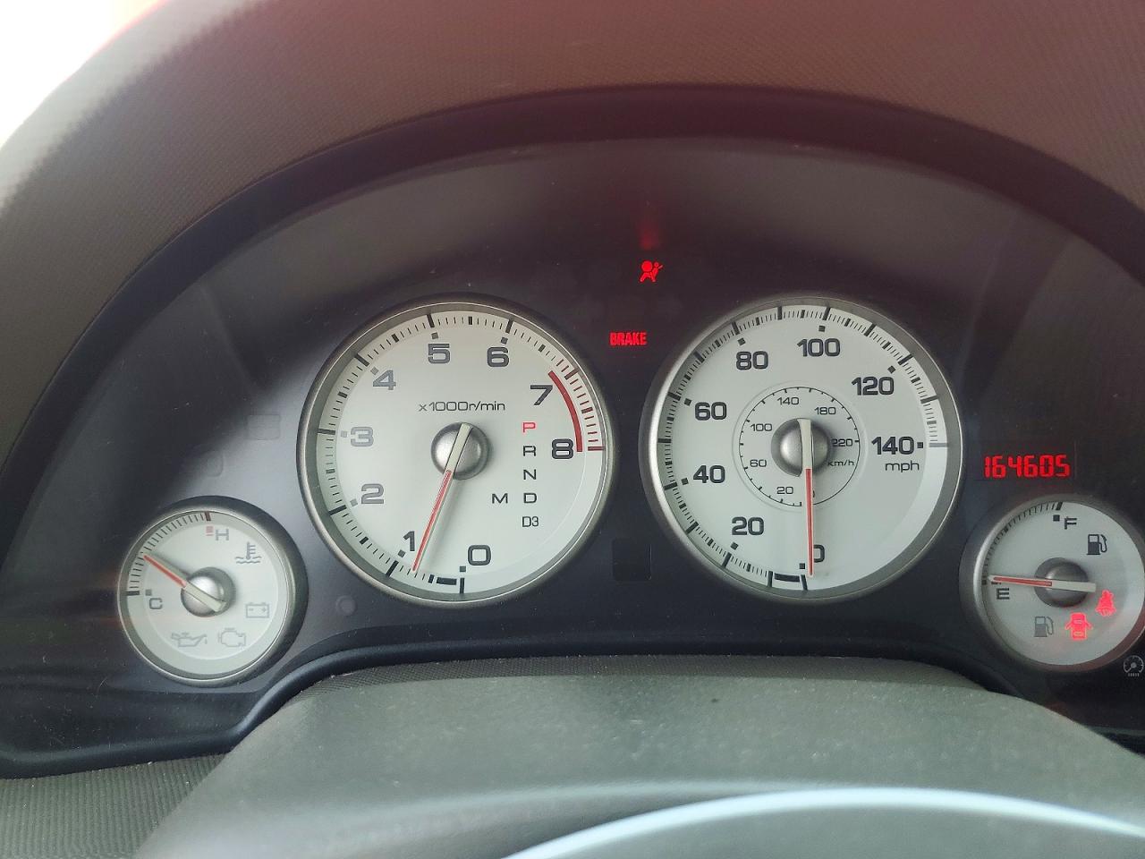 2006 Acura Rsx Красный vin: JH4DC54816S014216